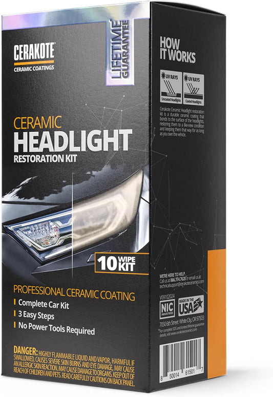 CERAKOTE Ceramic Headlight Restoration Kit