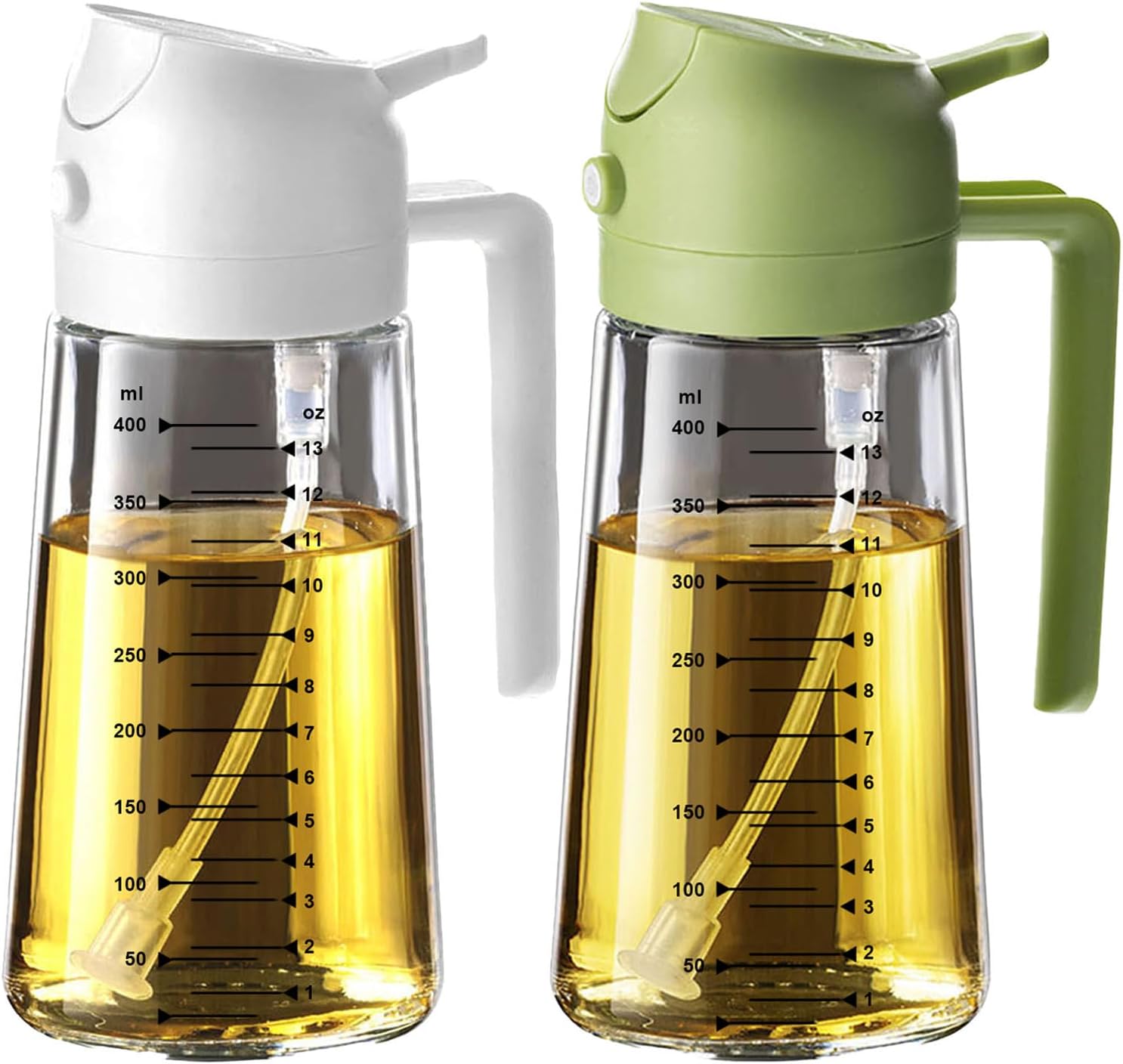 TrendPlain 16oz/470ml Glass Olive Oil Sprayer for Cooking