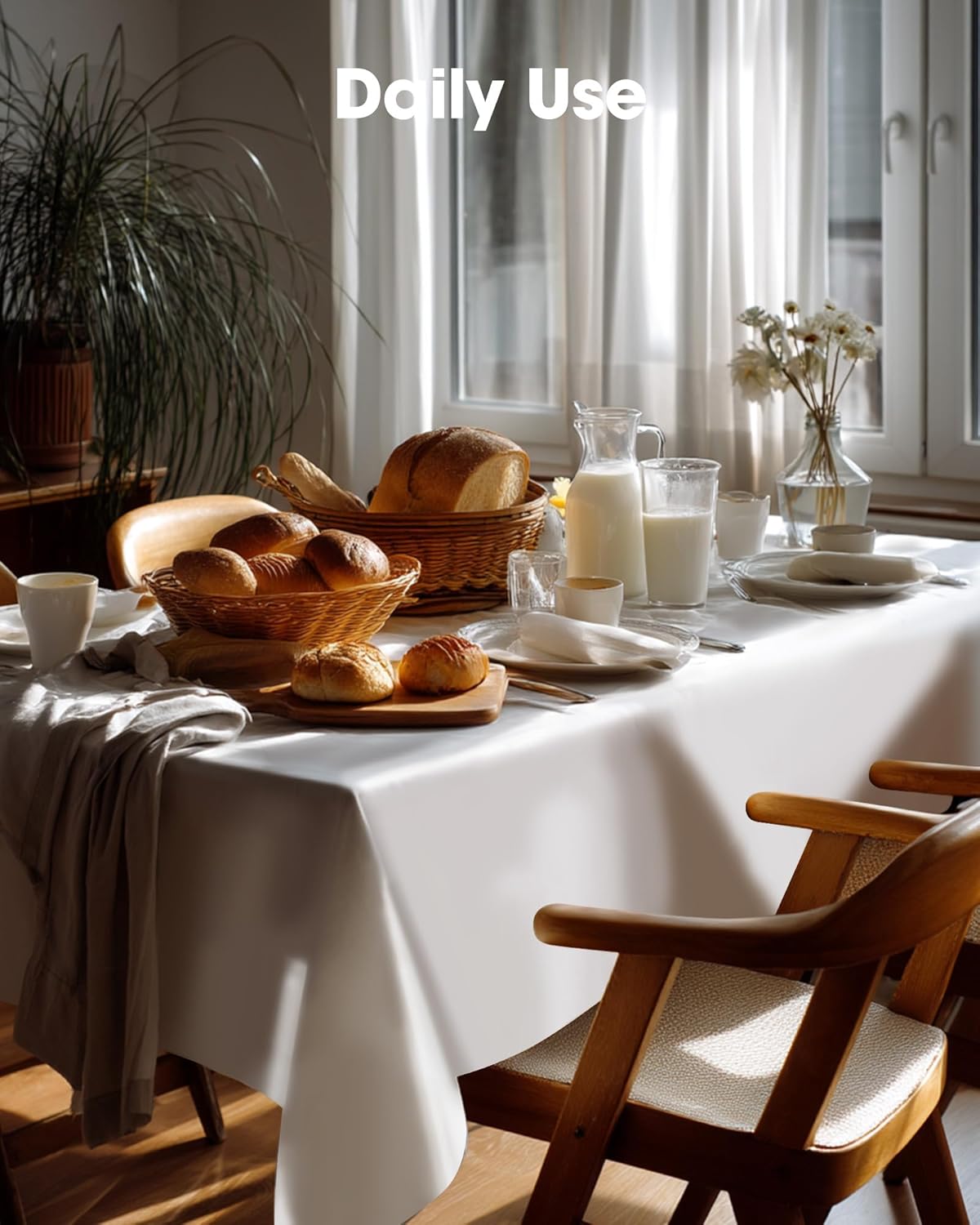Pureegg Disposable Plastic Tablecloths