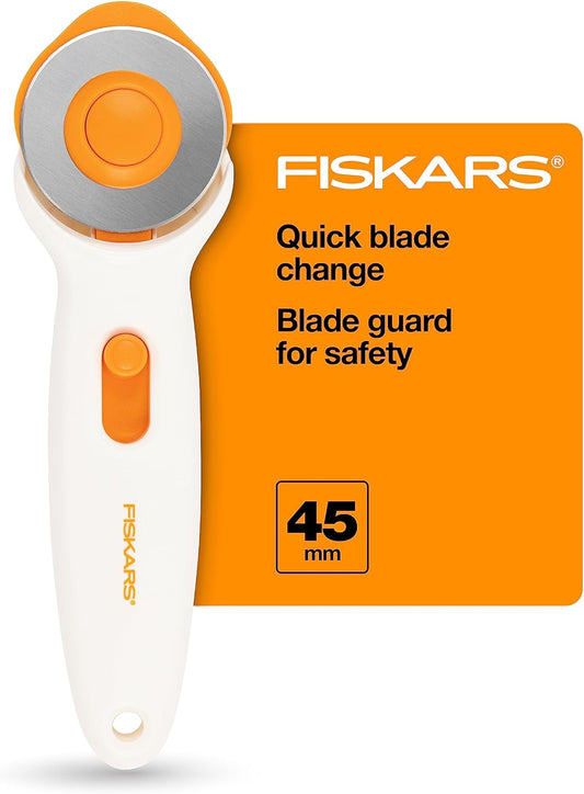 Fiskars 45mm Rotary Fabric Cutter