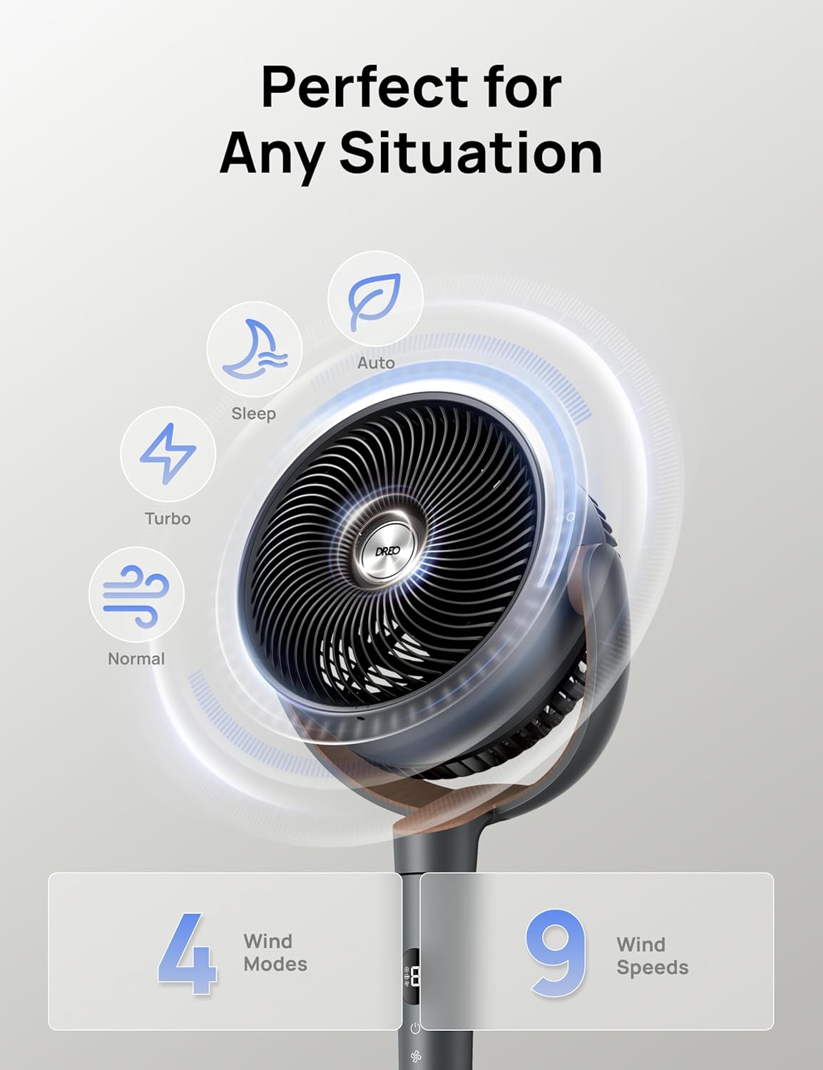 Dreo Oscillating Pedestal Fan