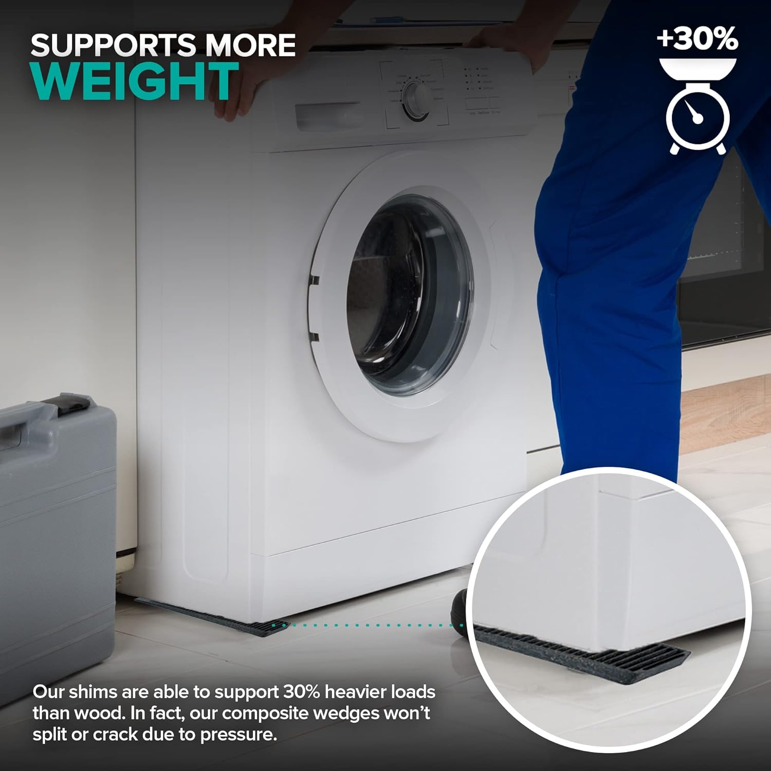 Hard Composite Shims for Home Improvement