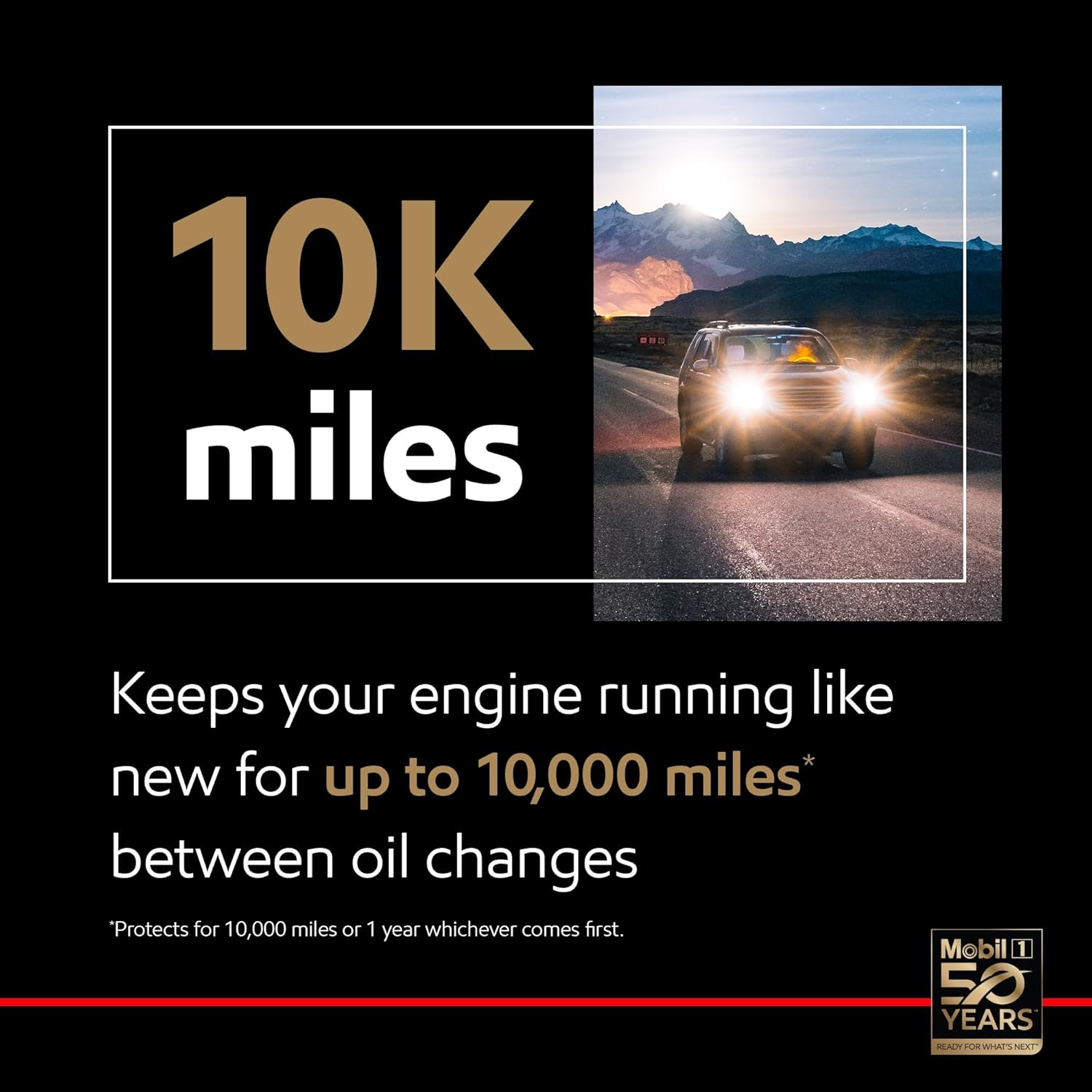 Mobil 1 Advanced Fuel Economy Full Synthetic Motor Oil