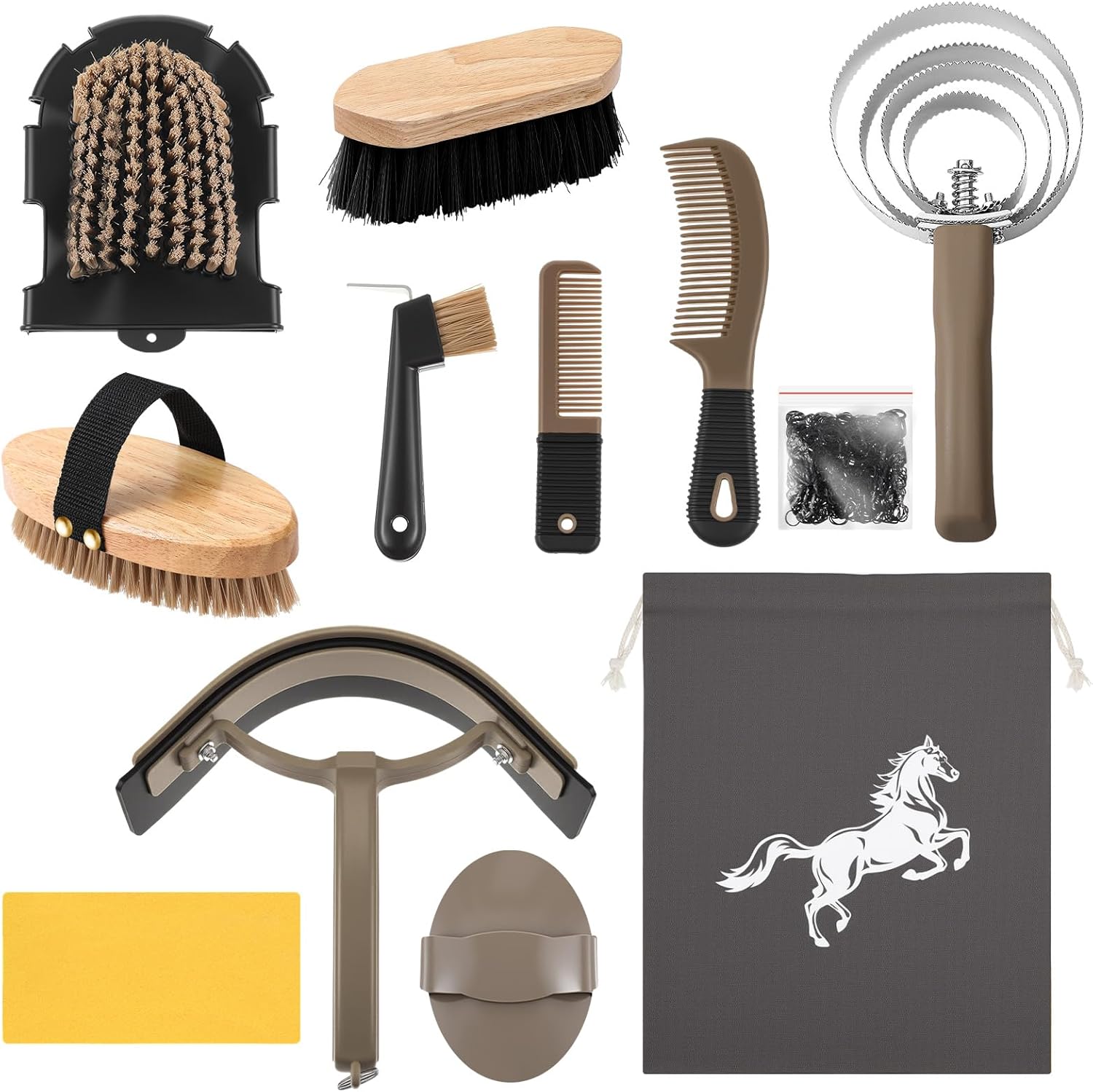 Abbylike Horse Grooming Kit Racing Festival