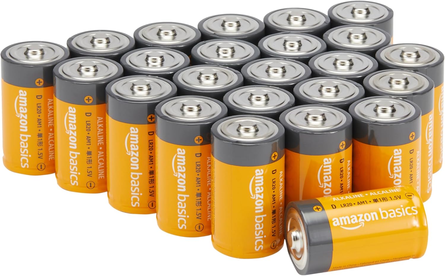 12 Pack D Cell All-Purpose Alkaline Batteries