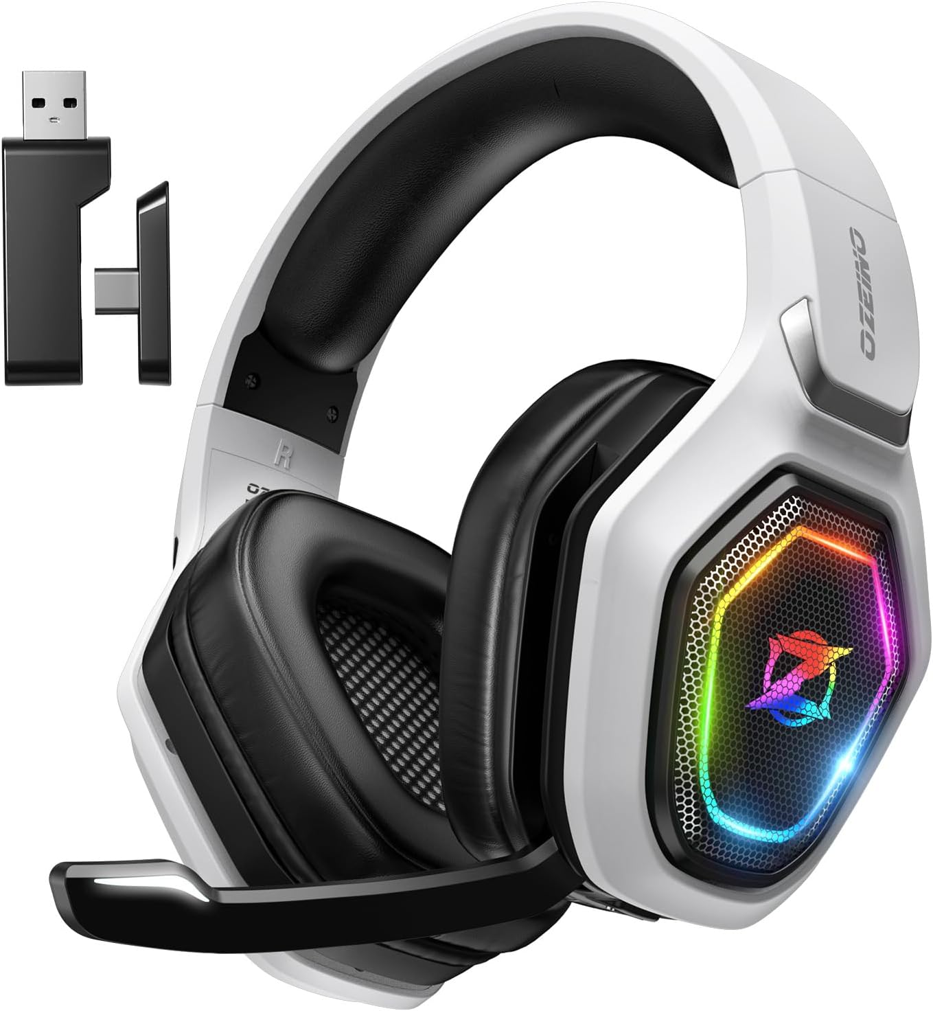 Ozeino Wireless Gaming Headset with Mic
