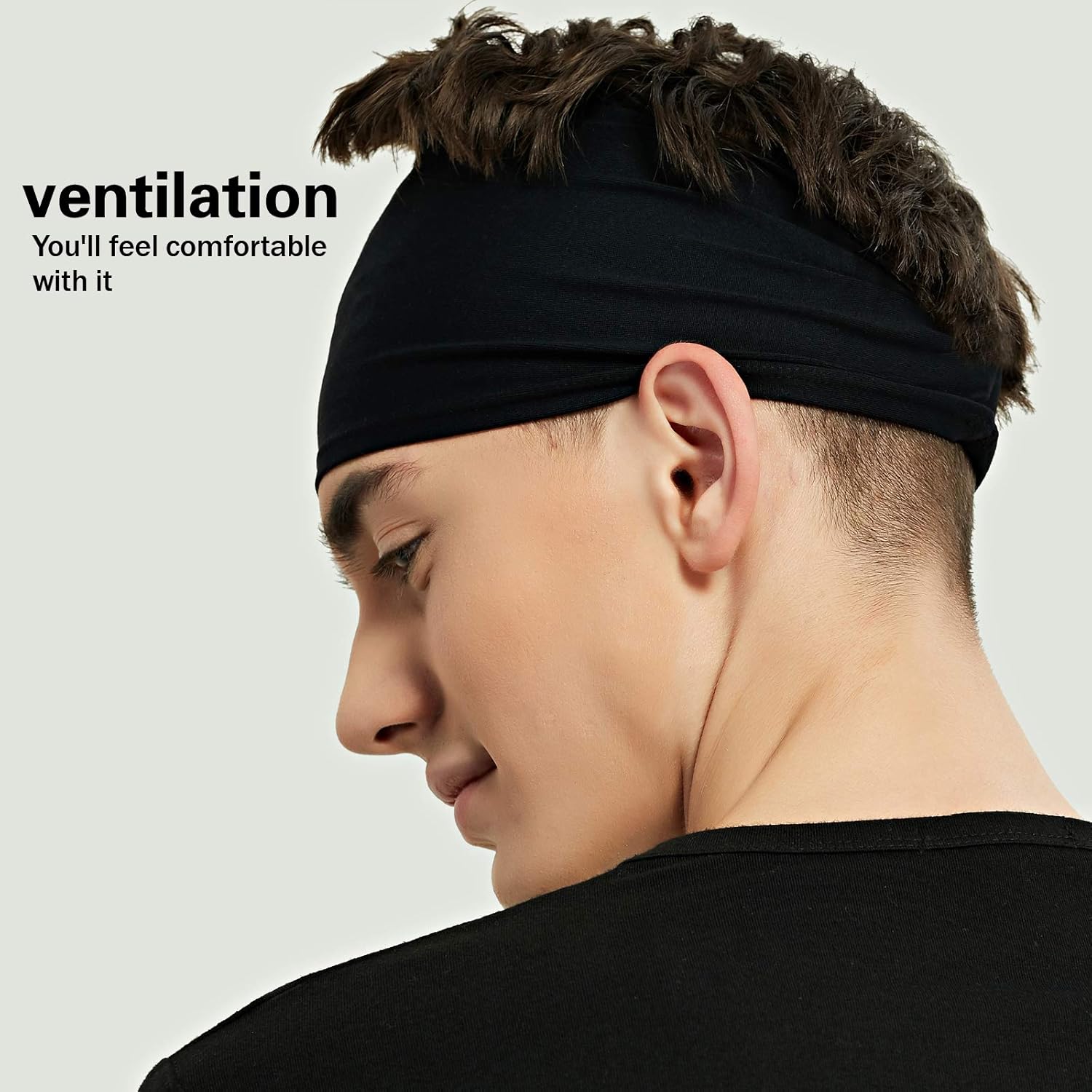 Sports Headbands for Men (5 Pack)