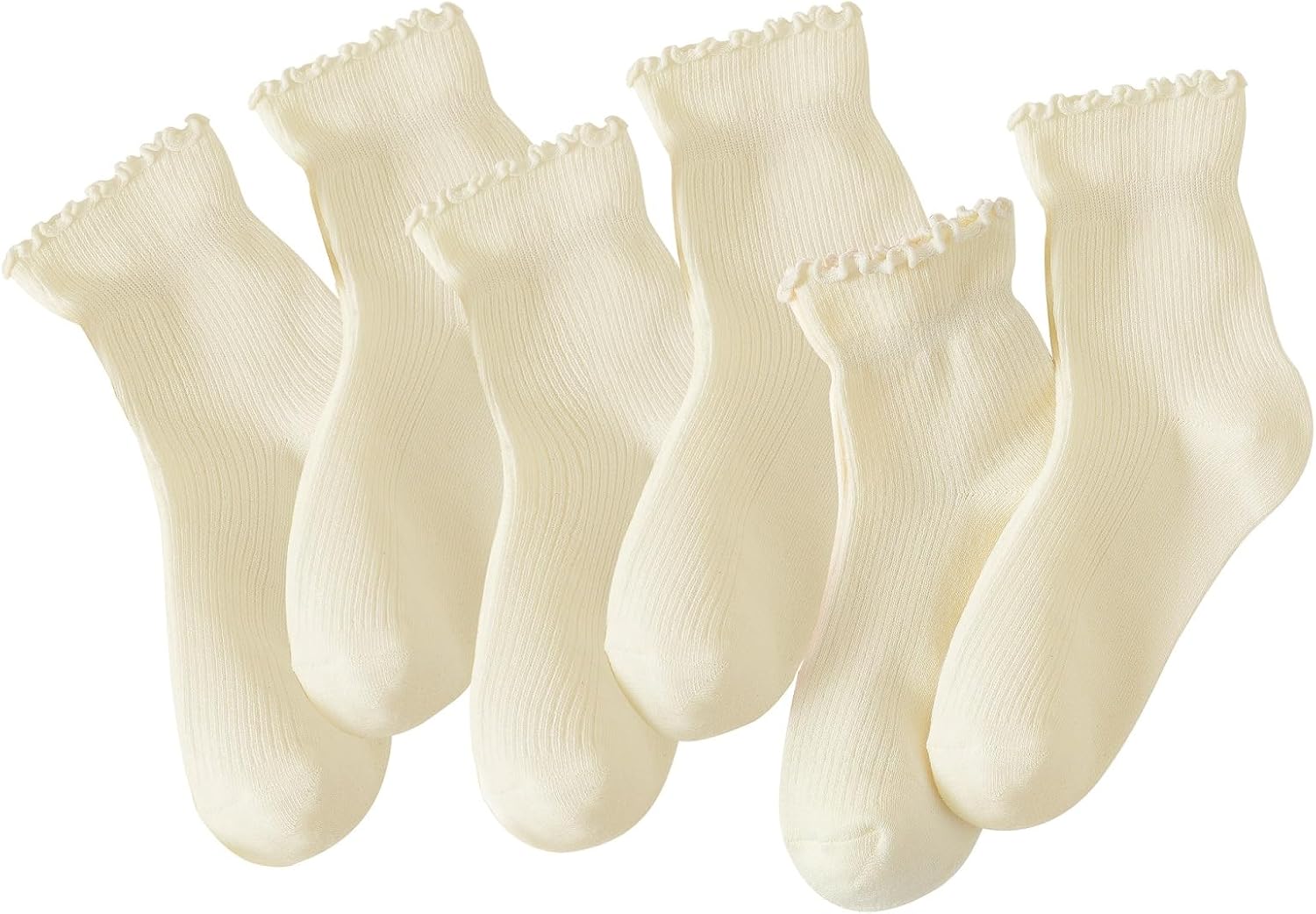 Hstyle Women’s Ruffle Ankle Socks