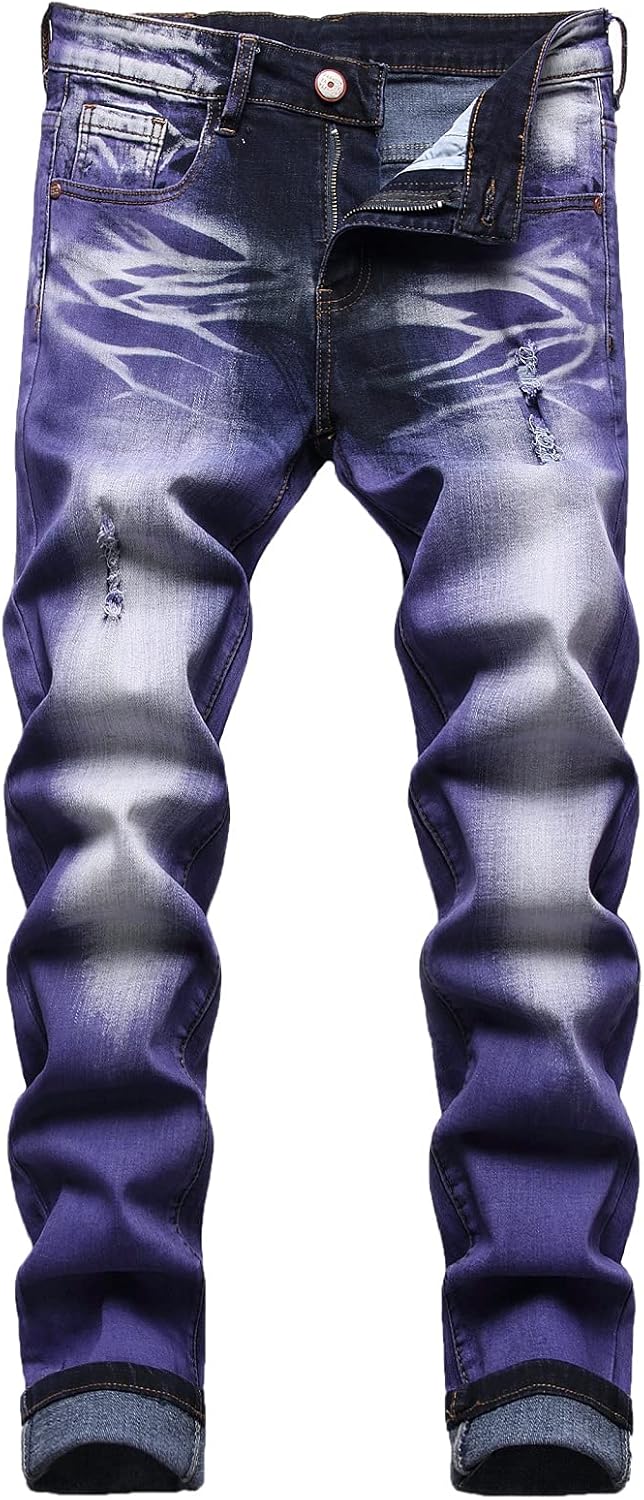 JUNBAOSS Men's Slim Fit Stretch Jeans for Men