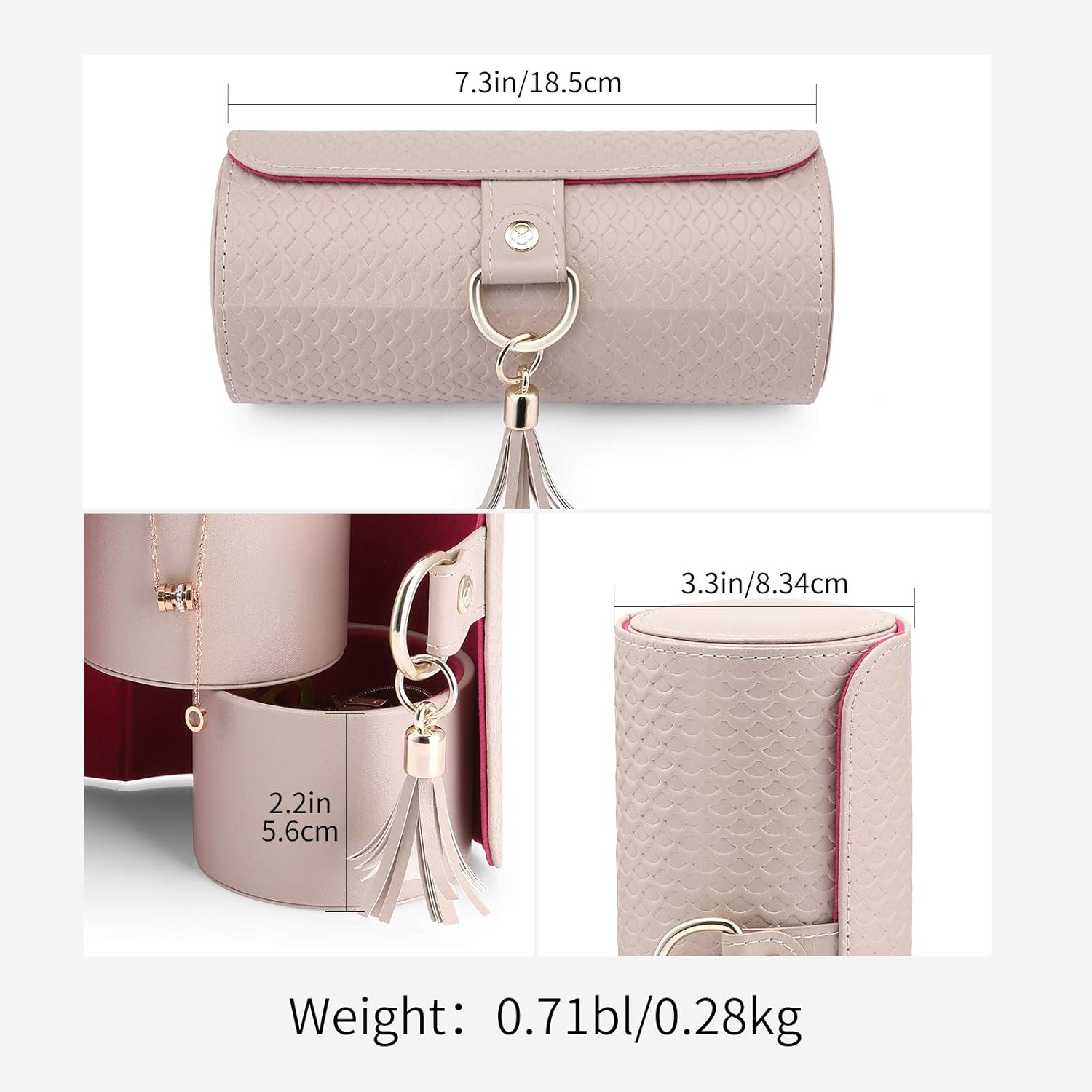 Vlando Viaggio Small Jewelry Case Box