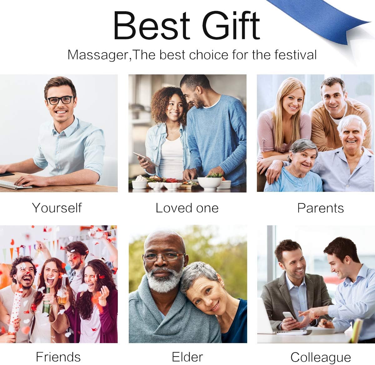 Mo Cuishle Shiatsu Neck & Back Massager with Heat