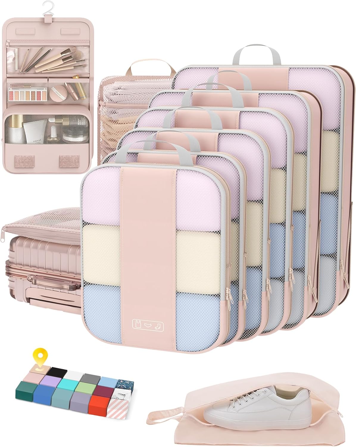 OlarHike 10 Compression Packing Cubes