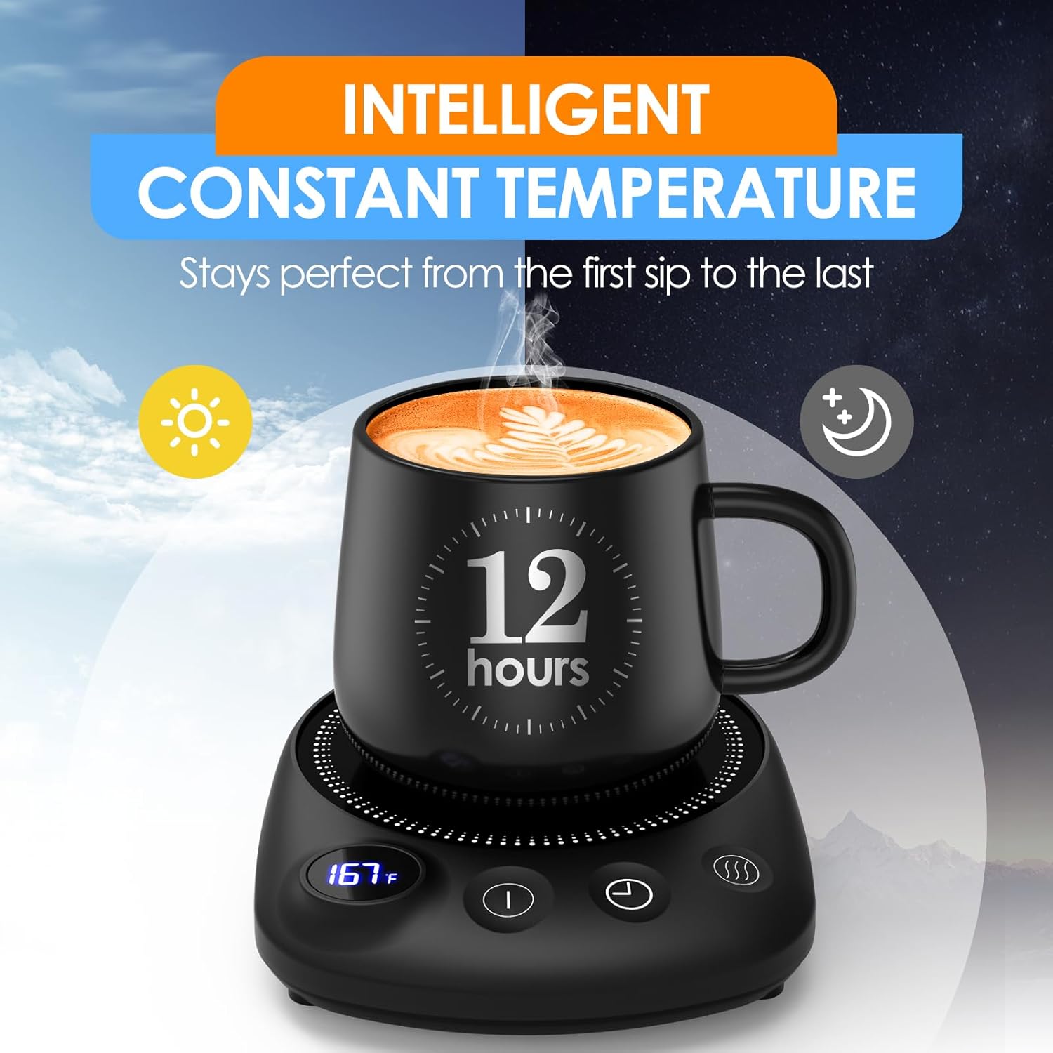 Coffee Mug Warmer with Auto Shut Off