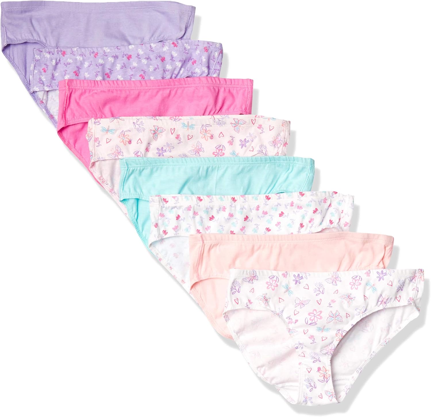 Hanes Girls Underwear 100% Organic Cotton