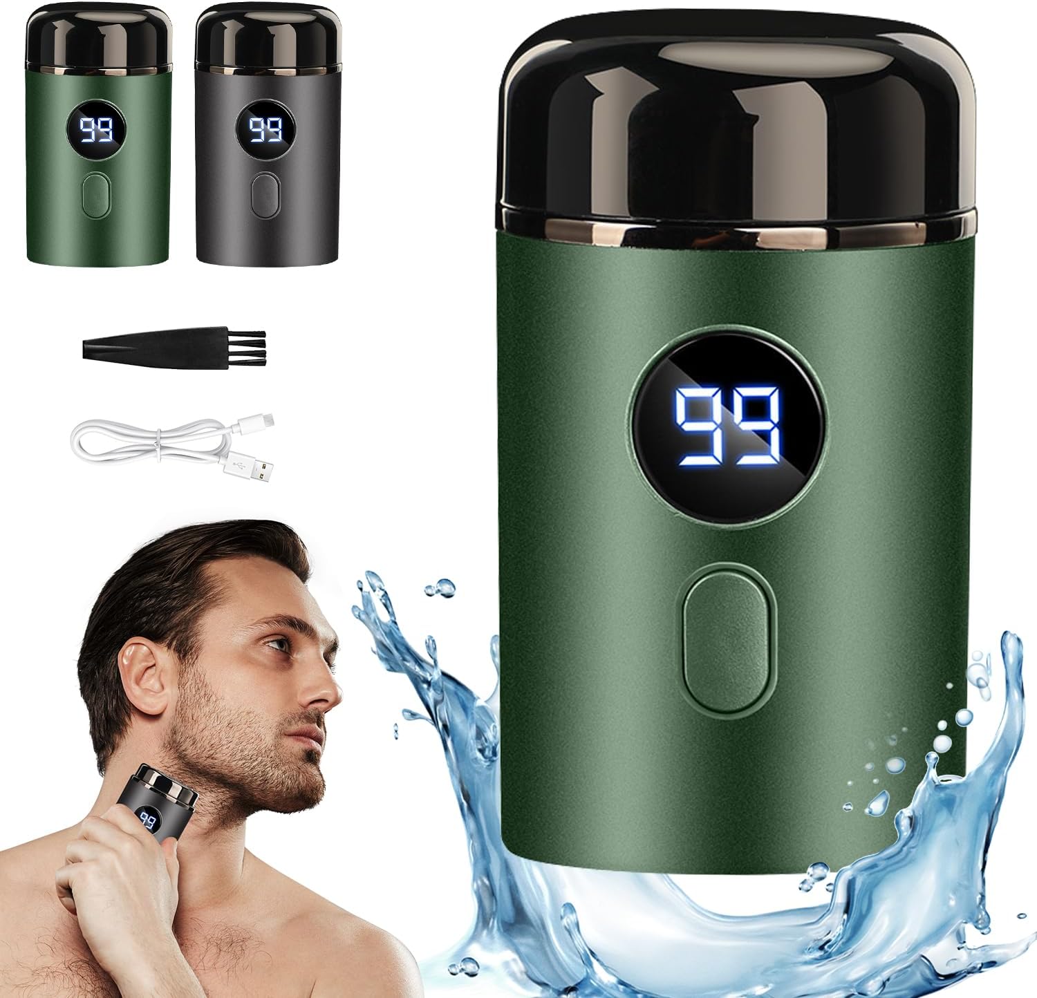 Mini Portable Electric Shaver for Men