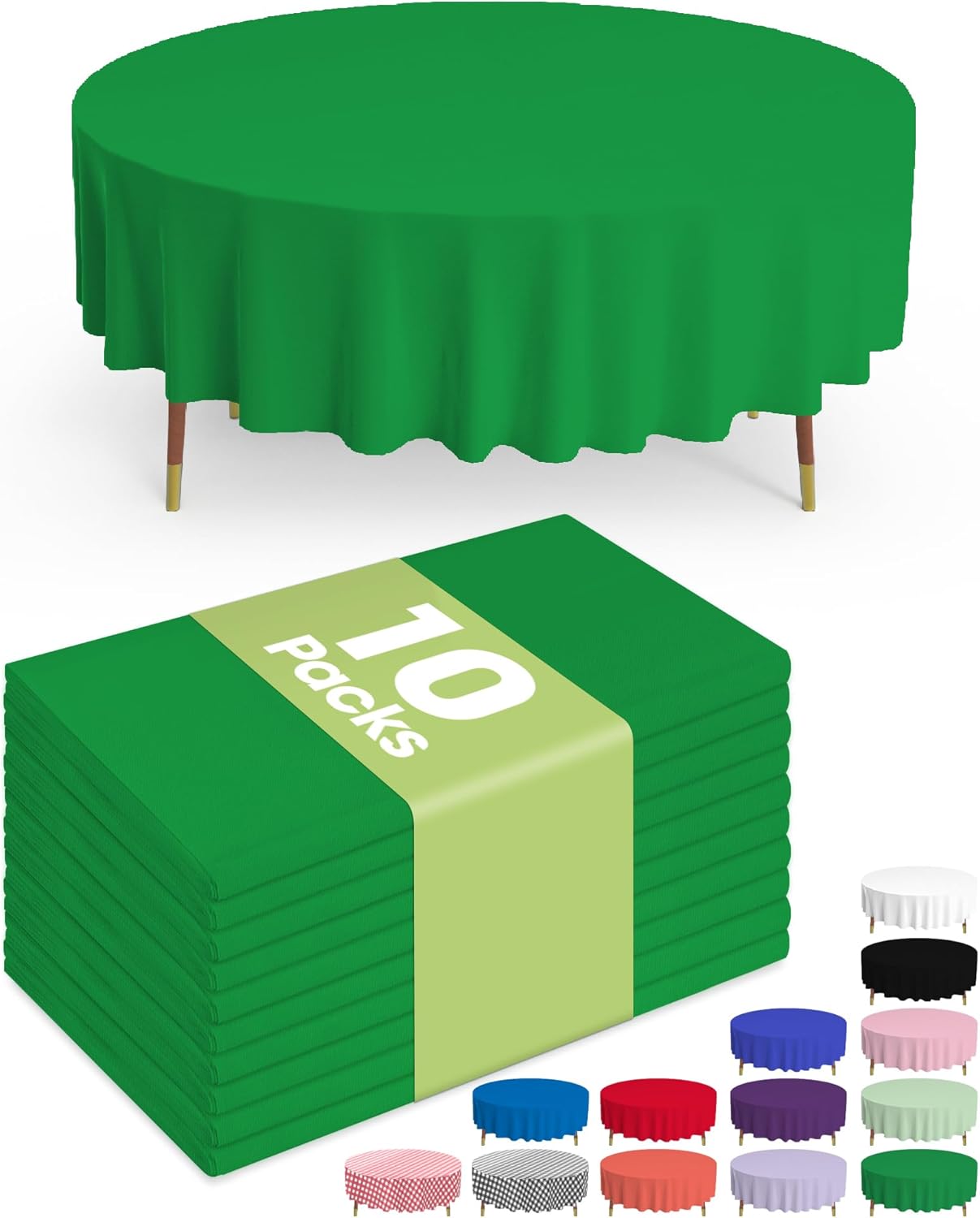 Pureegg Disposable Plastic Tablecloths