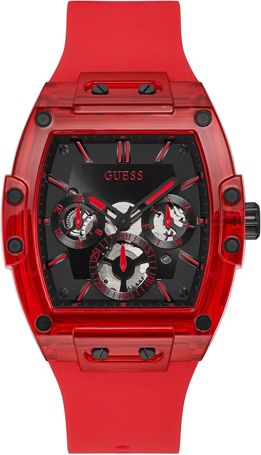 GUESS Men's Trend Tonneau 43mm Watch