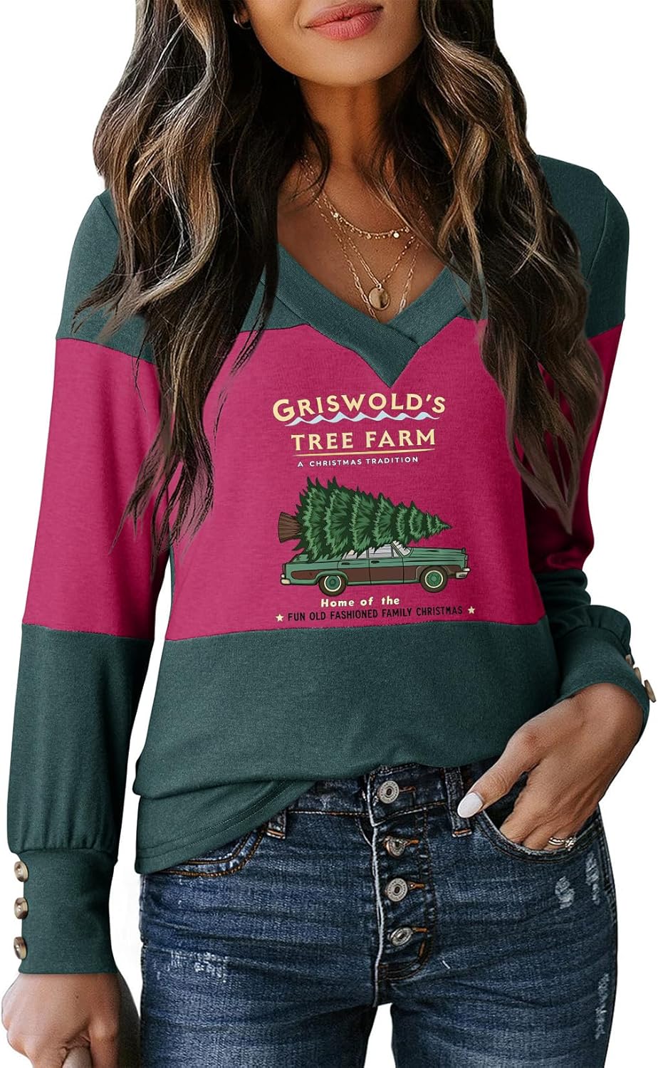 Dokotoo Long Sleeve Shirts for Women Fall Outfits