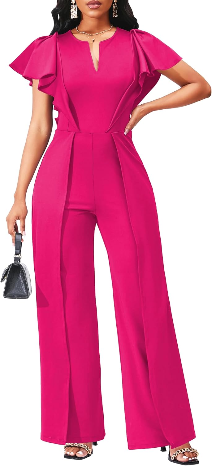 Dressy Long Pants Jumpsuit for Women