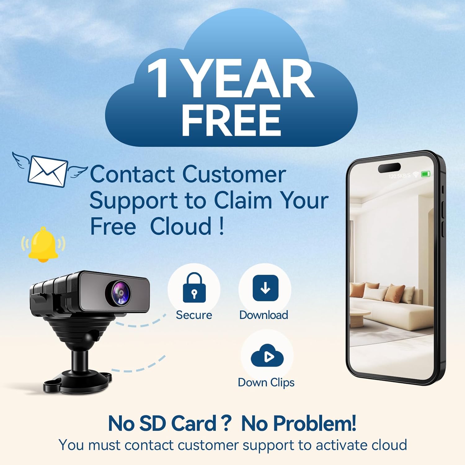 Hidden Camera Nanny Cam for Home