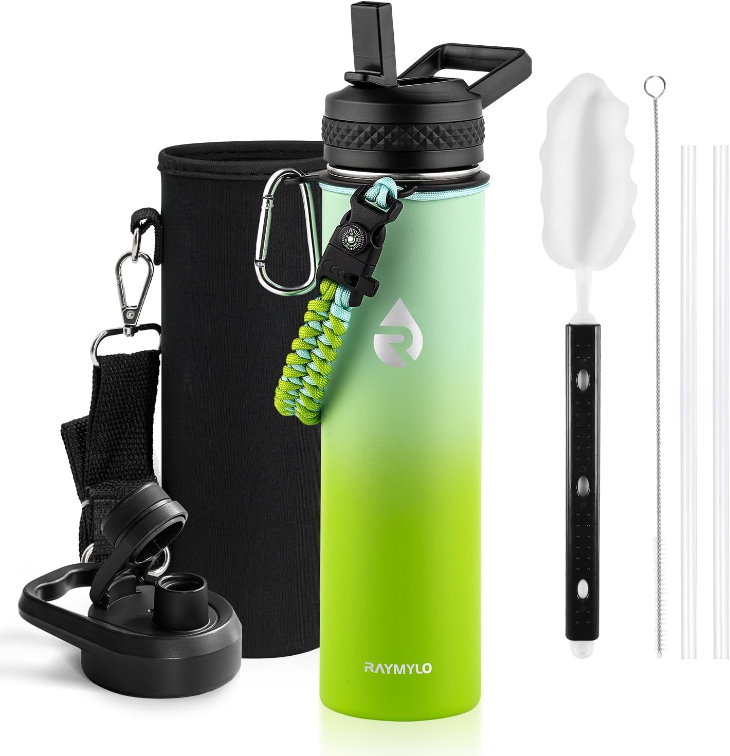 64oz Insulated Water Bottle Stainless Steel