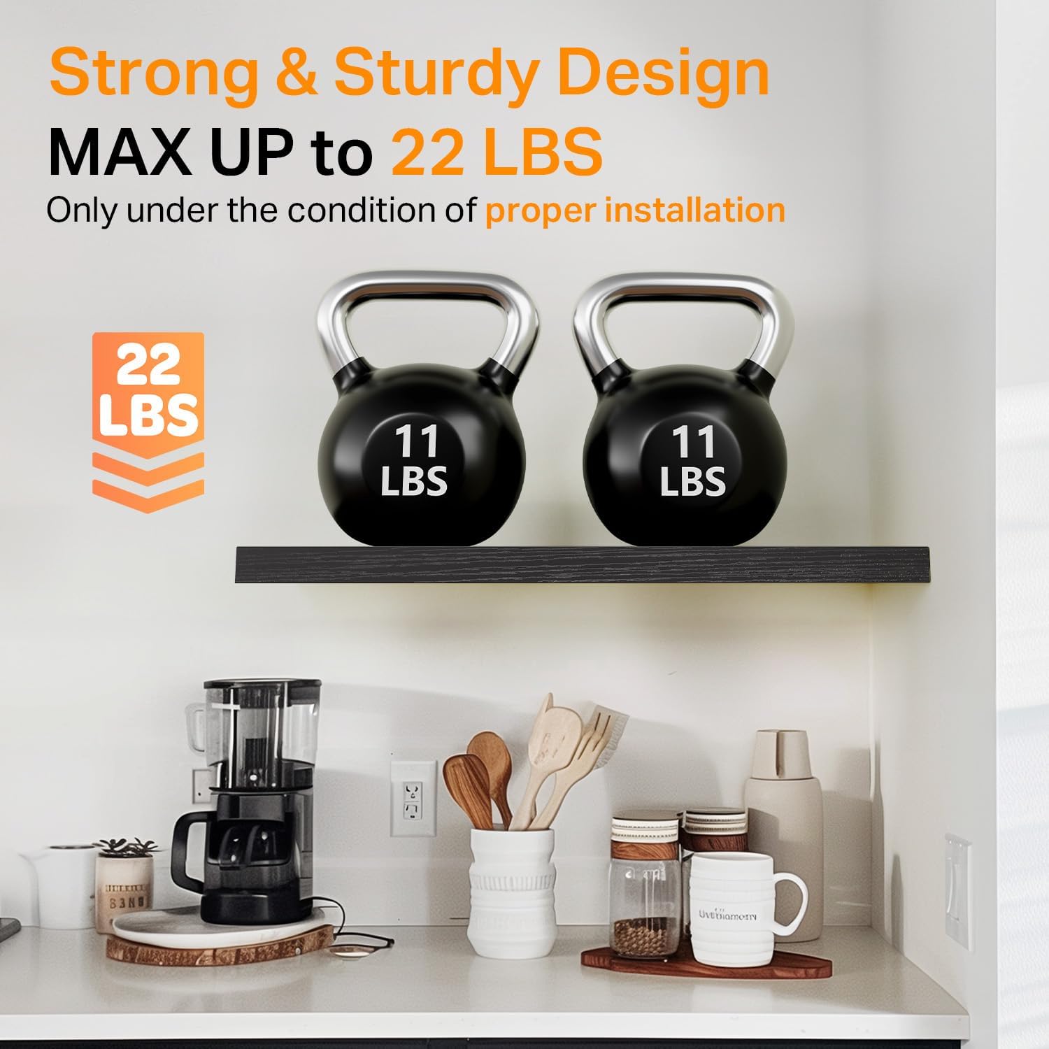 BAYKA Floating Shelves