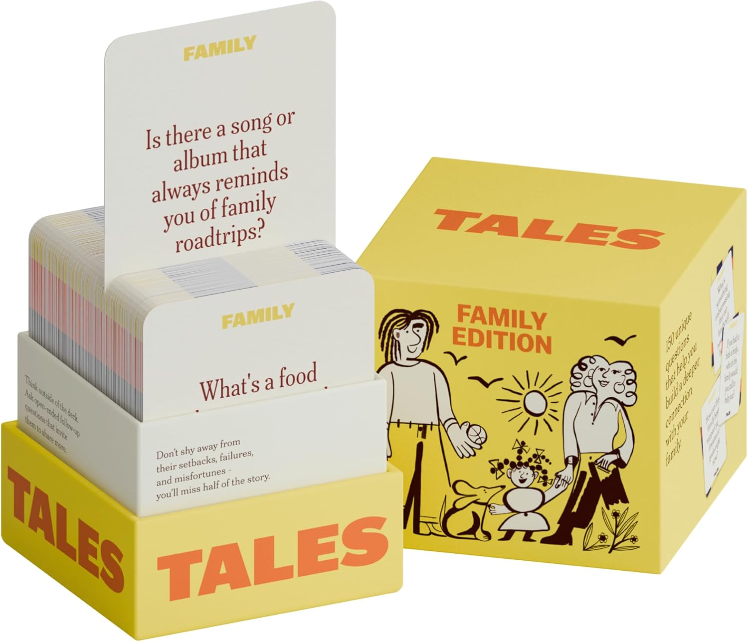 TALES 150 Conversation Cards Family Edition
