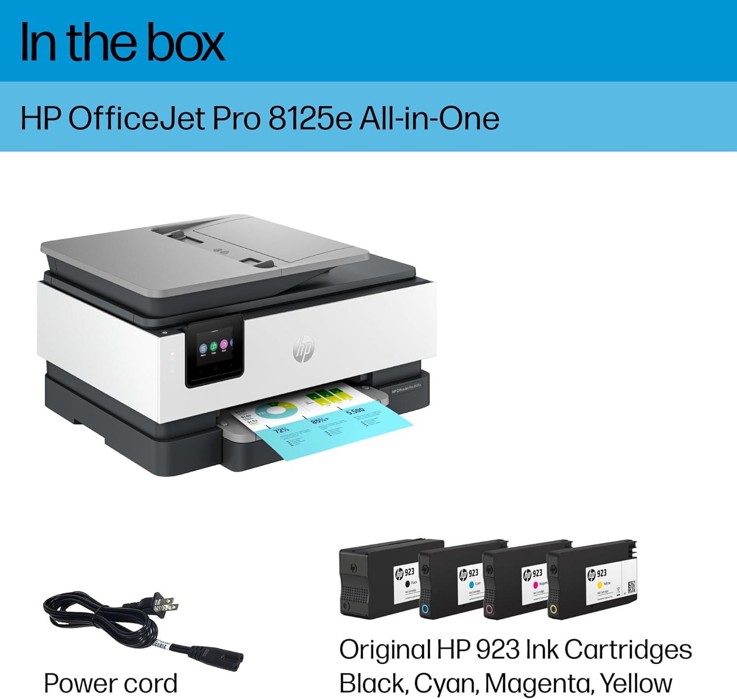 HP OfficeJet Pro Wireless All-in-One Color Inkjet Printer