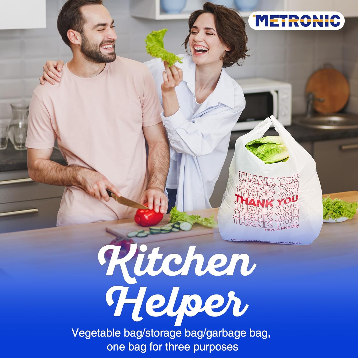 Plastic Retail Shopping Bags with Handles