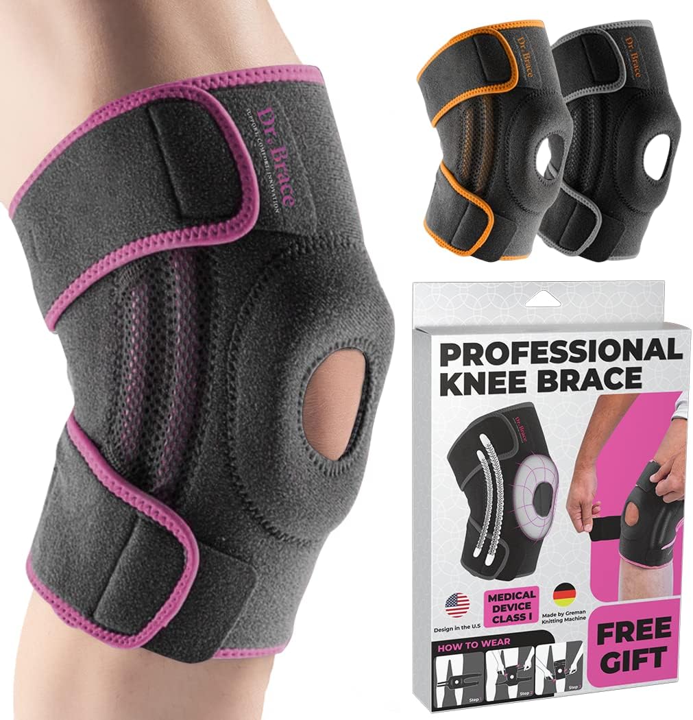 DR. BRACE ELITE Knee Brace – Side Stabilizers