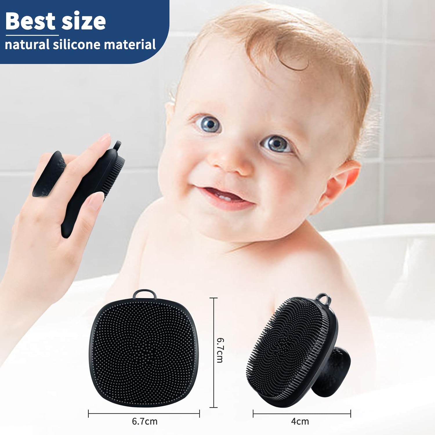 VWMYQ Silicone Face Scrubber