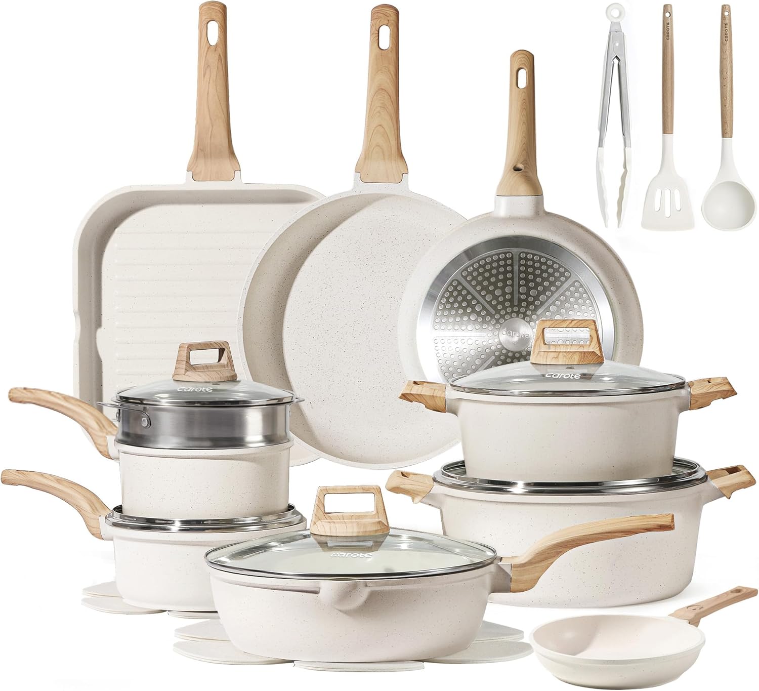 CAROTE Nonstick Cookware Sets