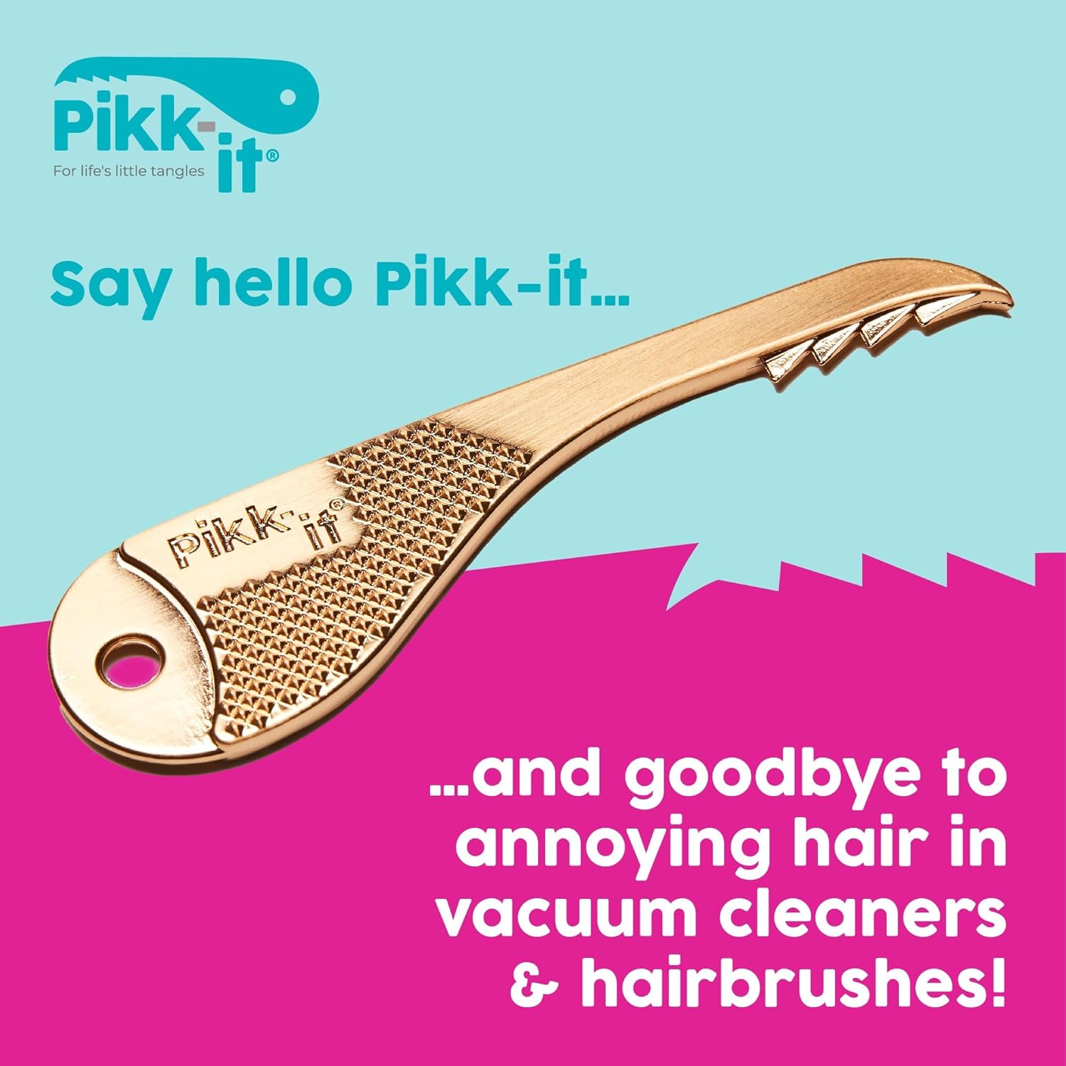 Pikk-it Vacuum & Brush Hair Remover