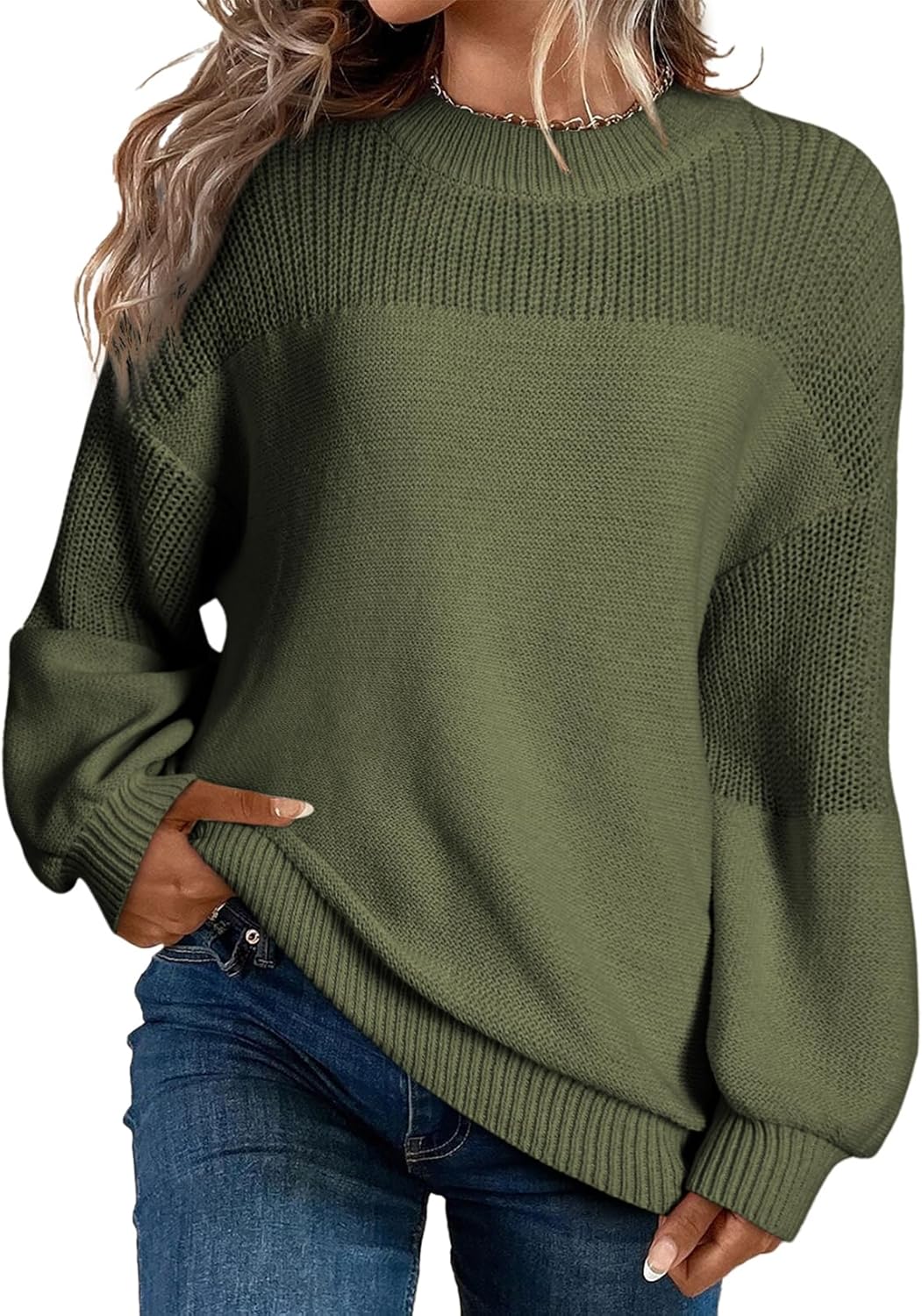 Dokotoo Women's Casual Long Sleeve Sweaters