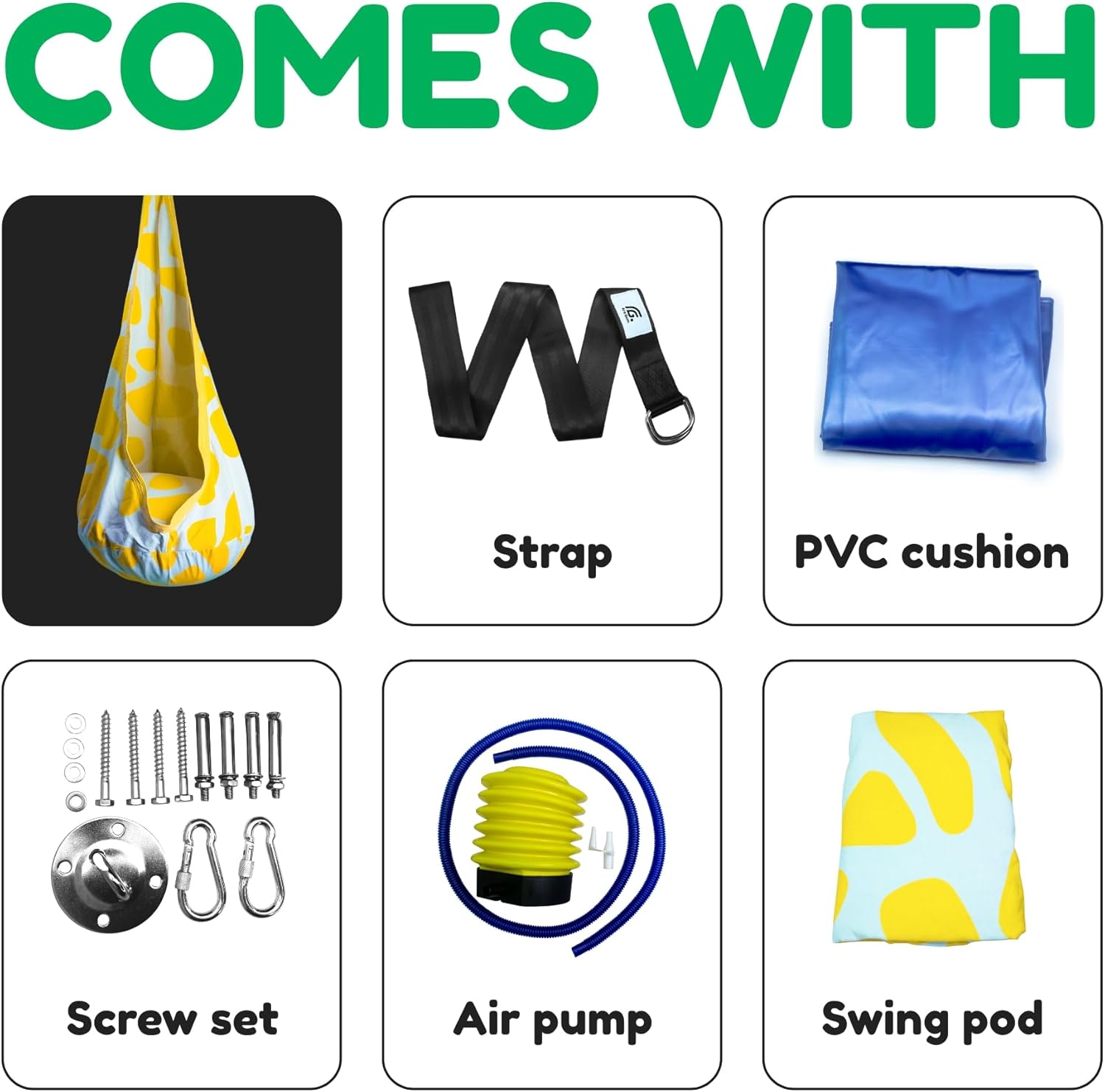 Calming Sensory Swing Indoor Sensory Hammock for Kids