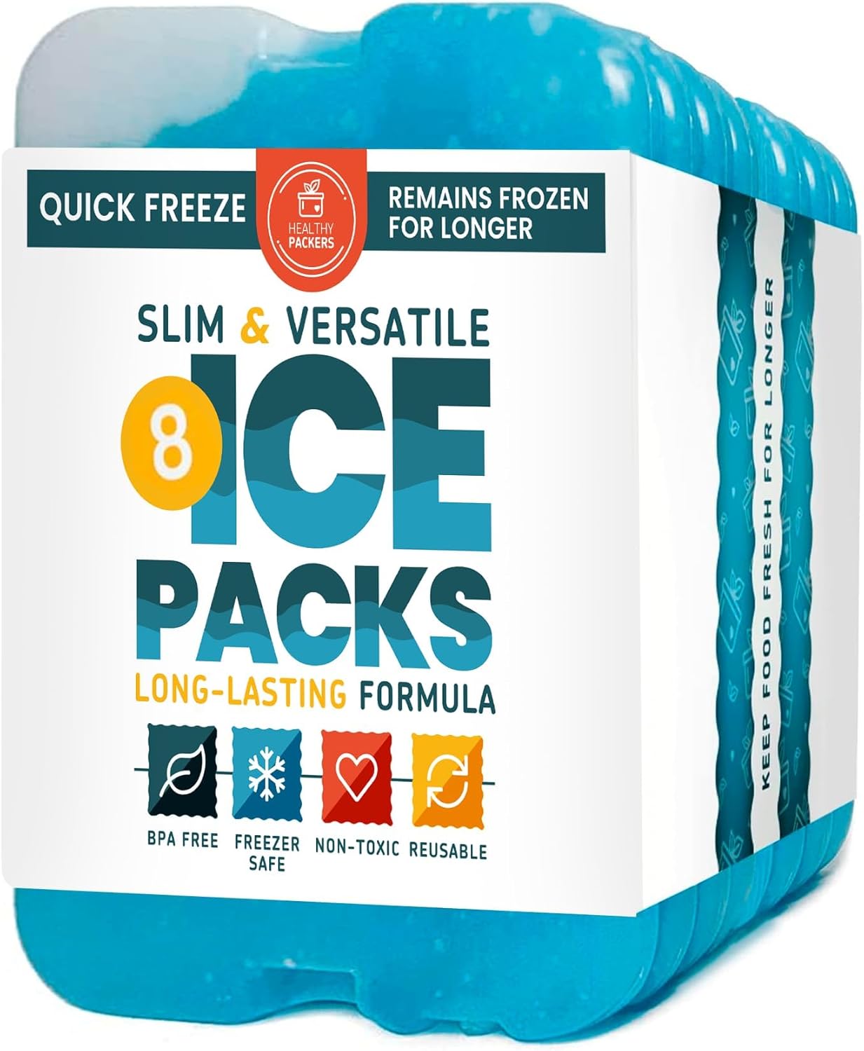Healthy Packers Ice Packs – Reusable Cooler