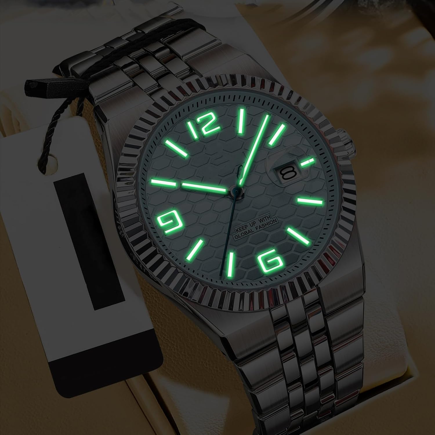 BESTKANG Waterproof Dress Watch for Men