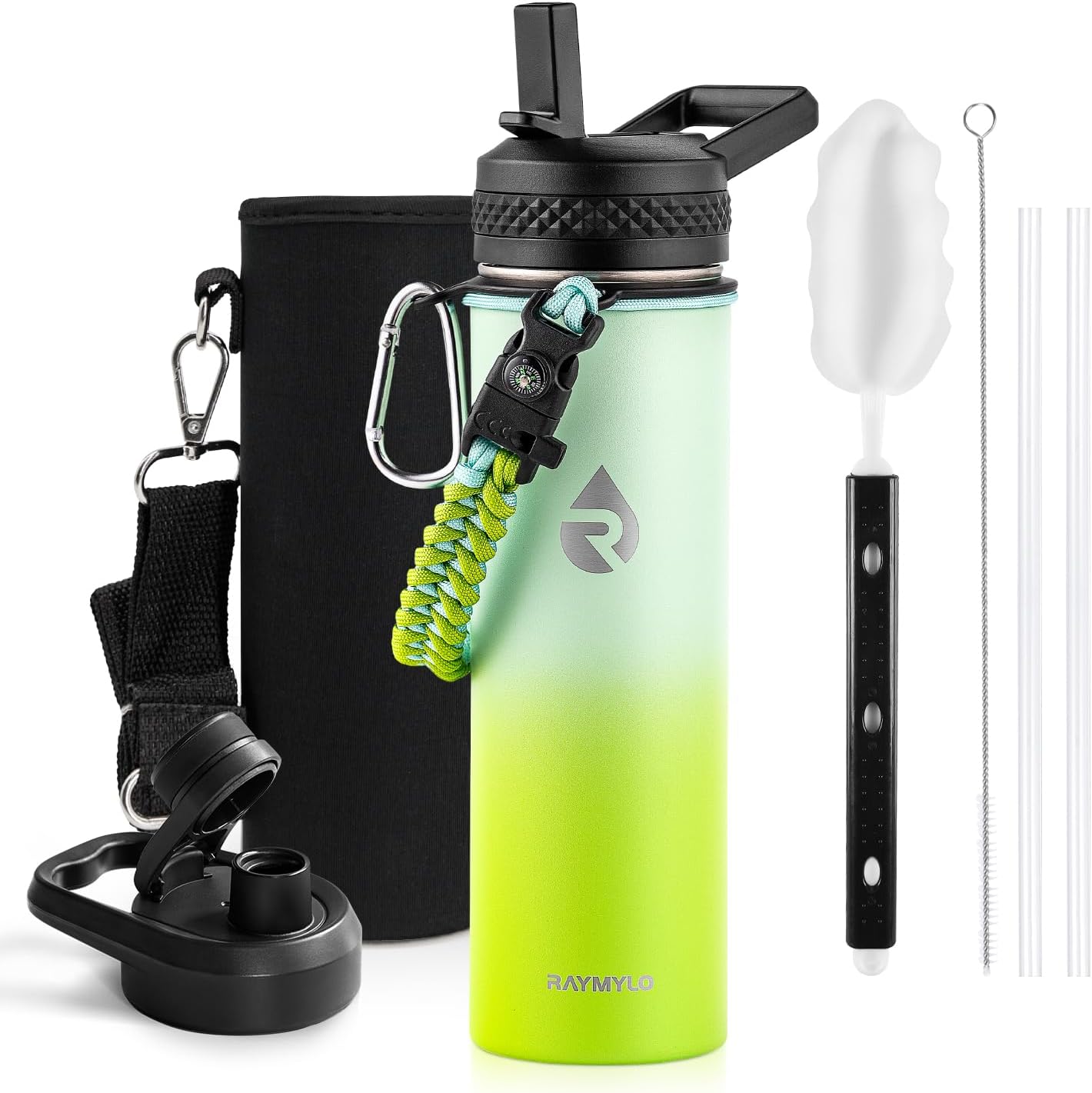 64oz Insulated Water Bottle Stainless Steel