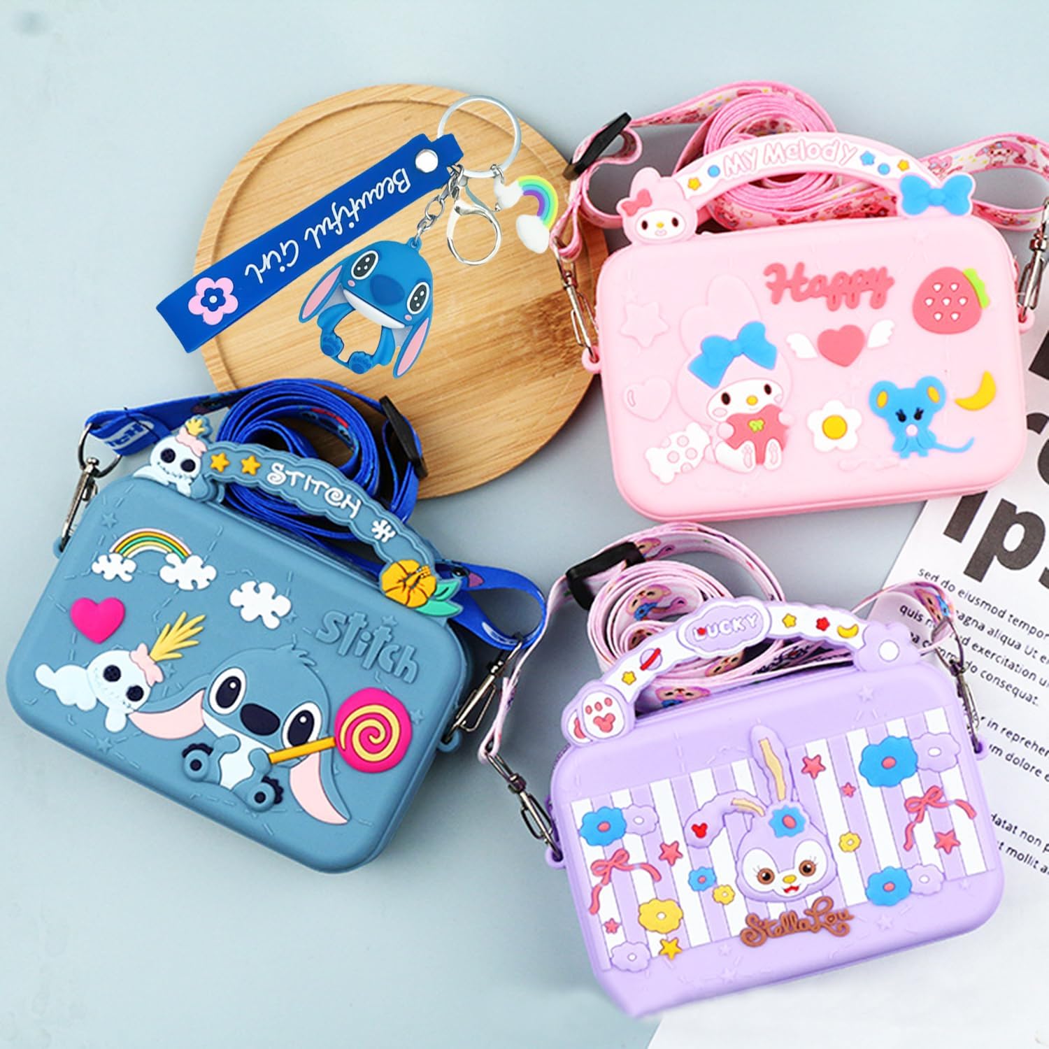 Crossbody Bag with Adjustable Strap Wallet Purse