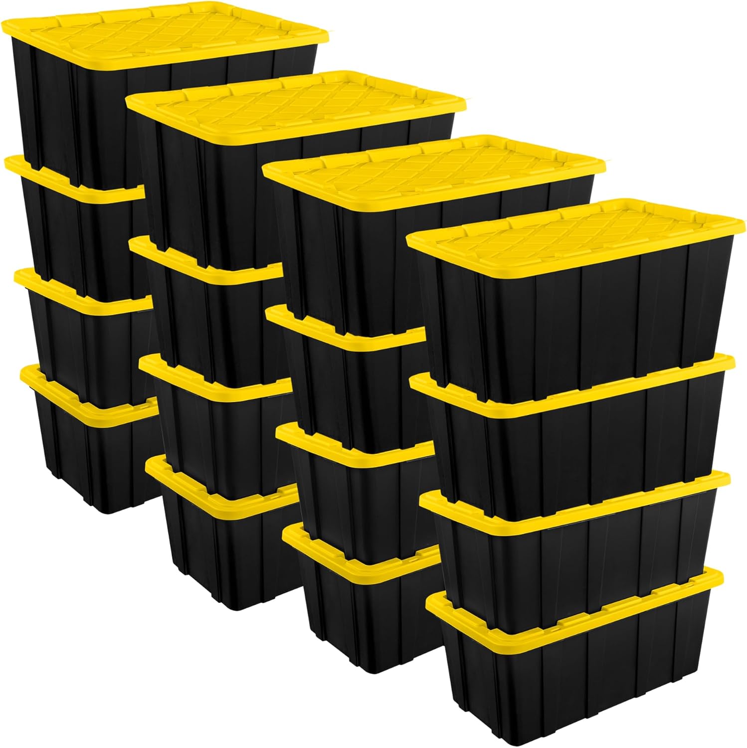 Sterilite Heavy-Duty Plastic Storage Bins