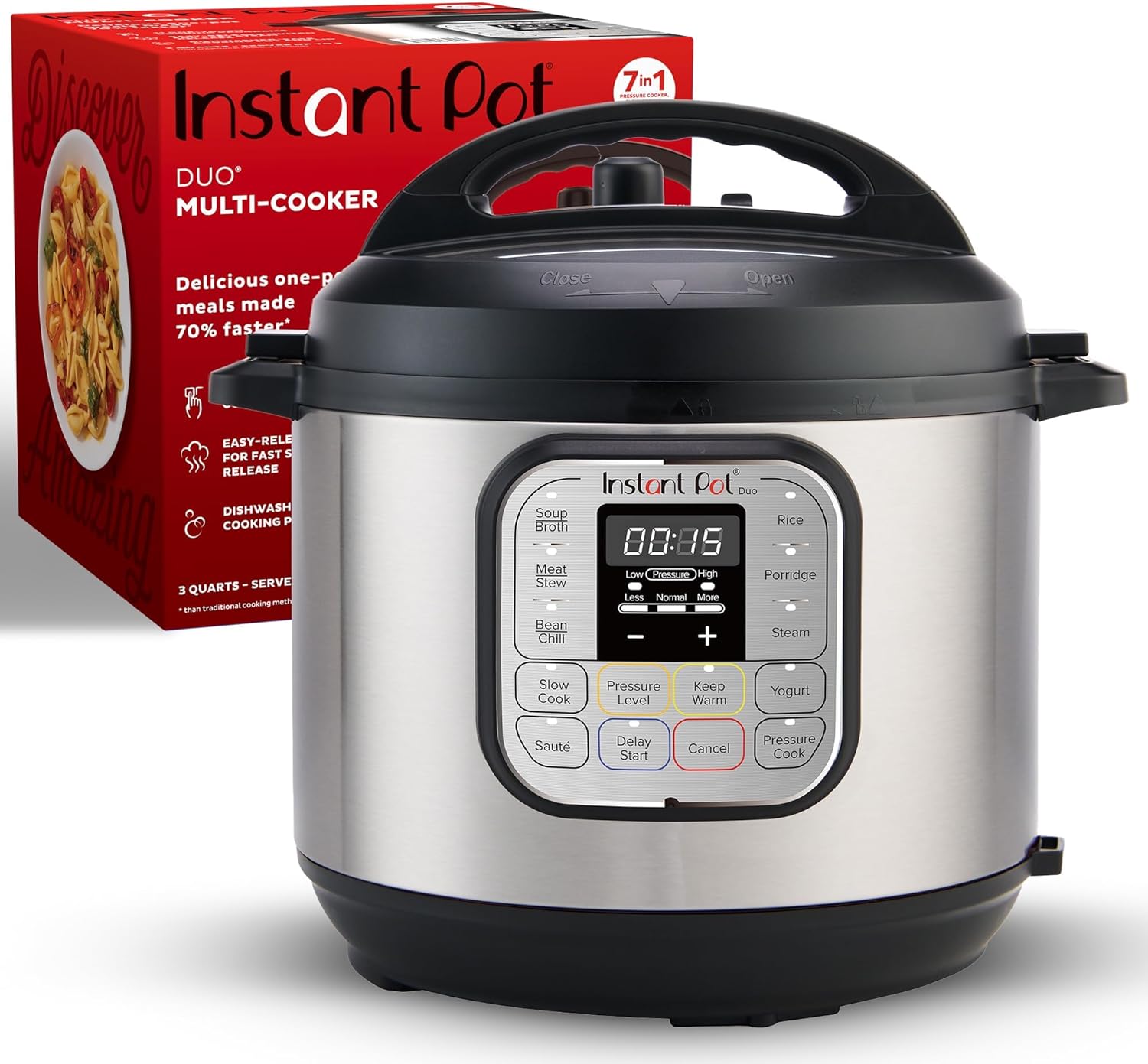 Instant Pot Duo 7-in-1 Electric Pressure Cooker