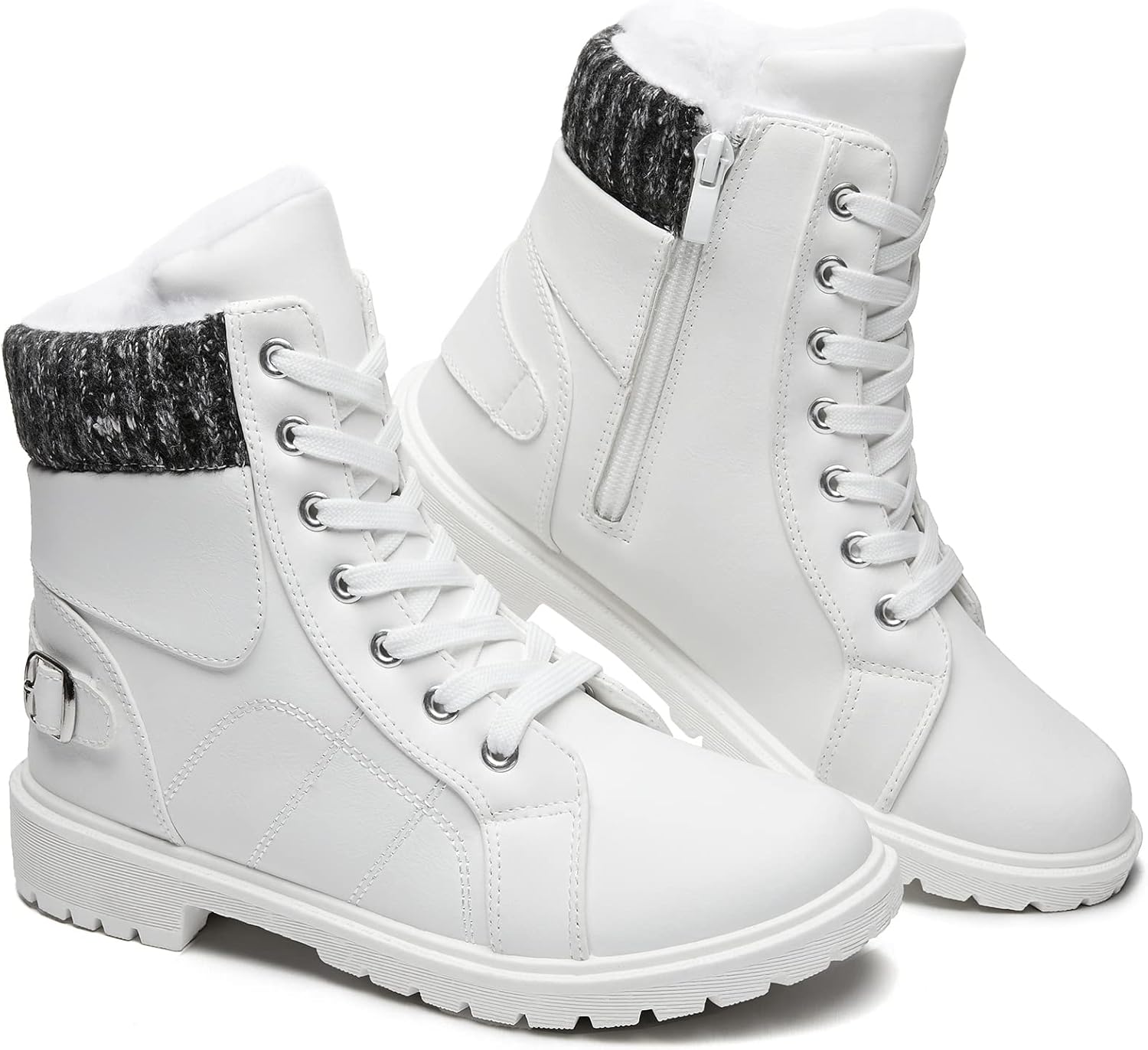 SERNIAL Womens Winter Snow Boots