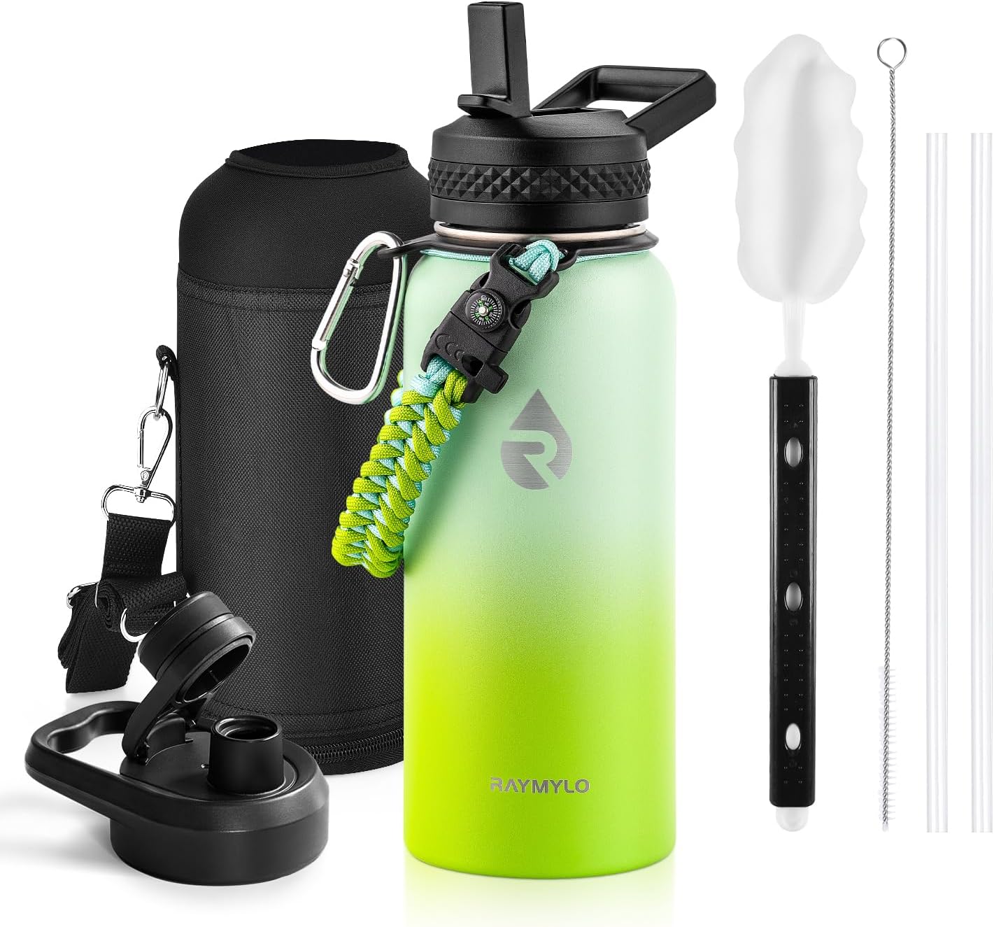 64oz Insulated Water Bottle Stainless Steel