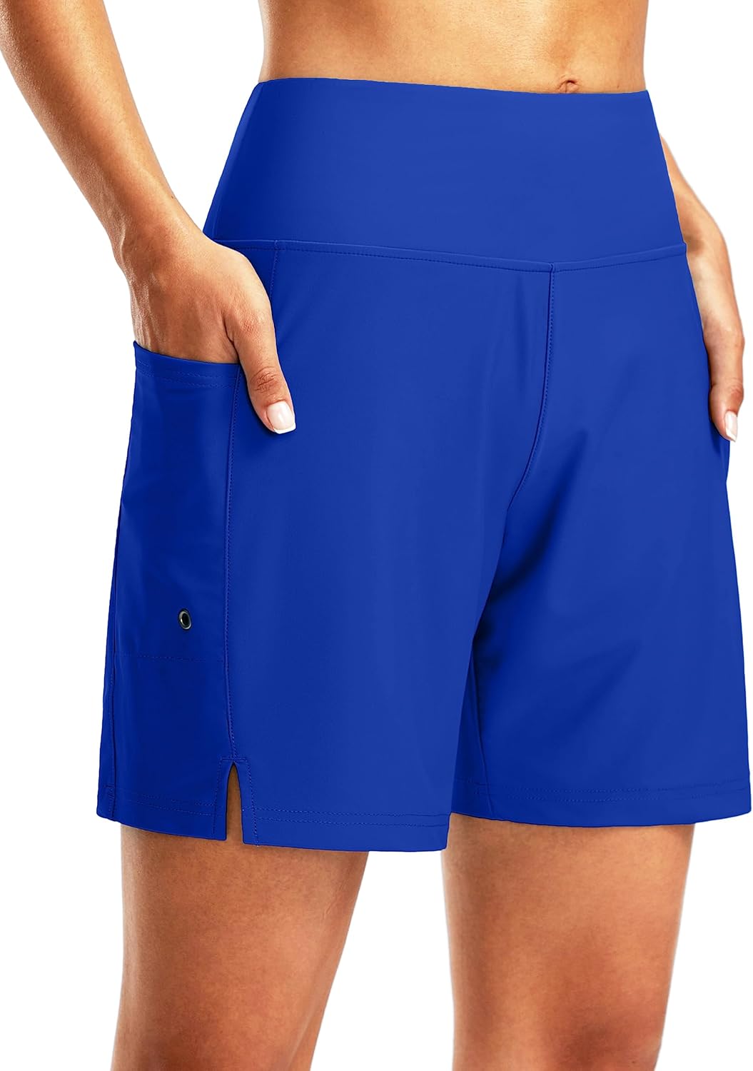 Women’s Swim Board Shorts with Liner Pockets