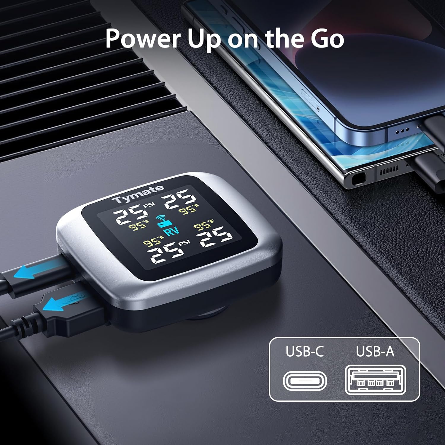 Tymate TM7 Wireless Tire Pressure Monitoring System