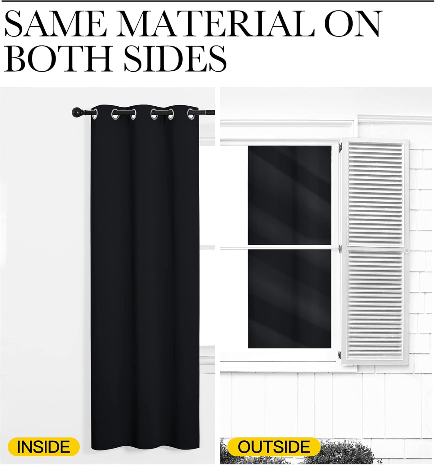NICETOWN Halloween Blackout Curtains