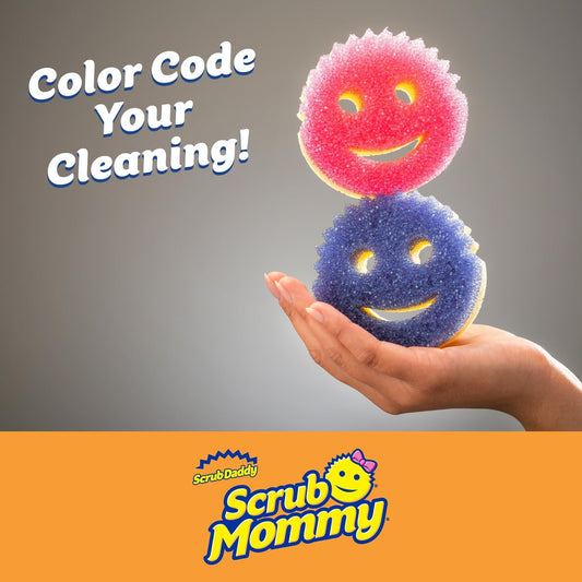 Scrub Non-Scratch Kitchen Dish Scrubbers