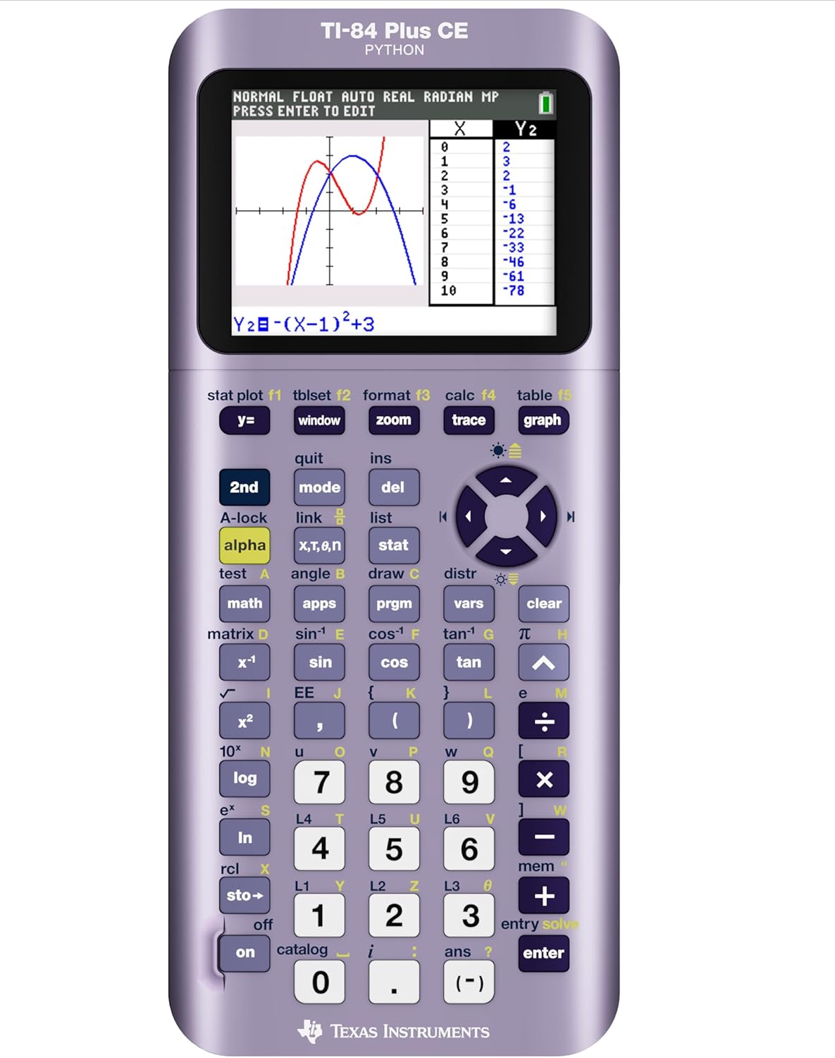 TI-84 Plus CE Graphing Calculator