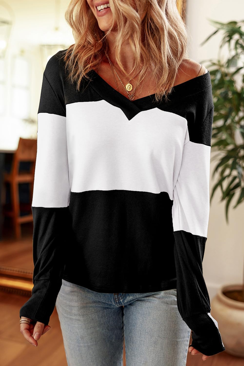 Dokotoo Long Sleeve Shirts for Women Fall Outfits