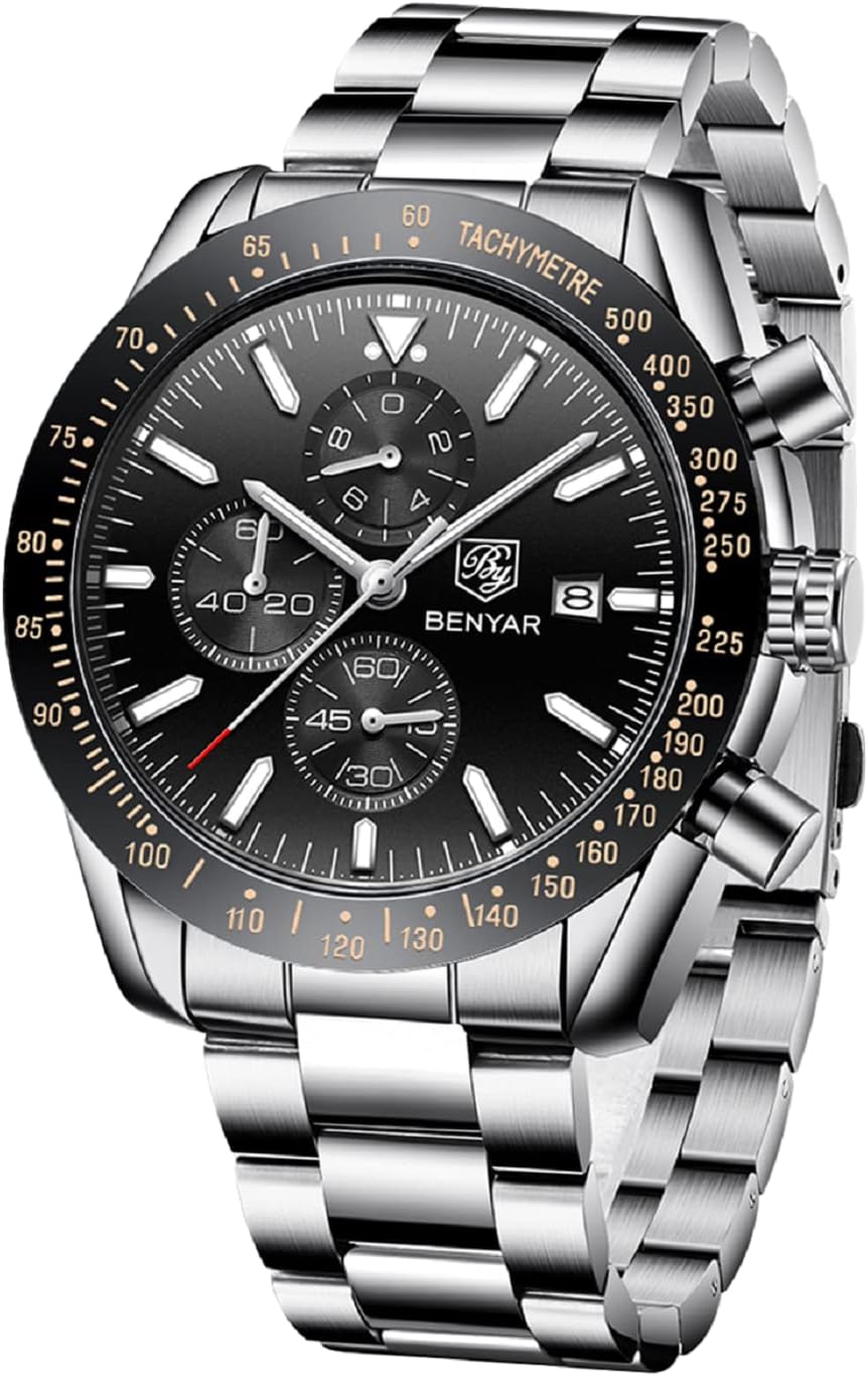 Luxury Waterproof Quartz Wrist Watch Men